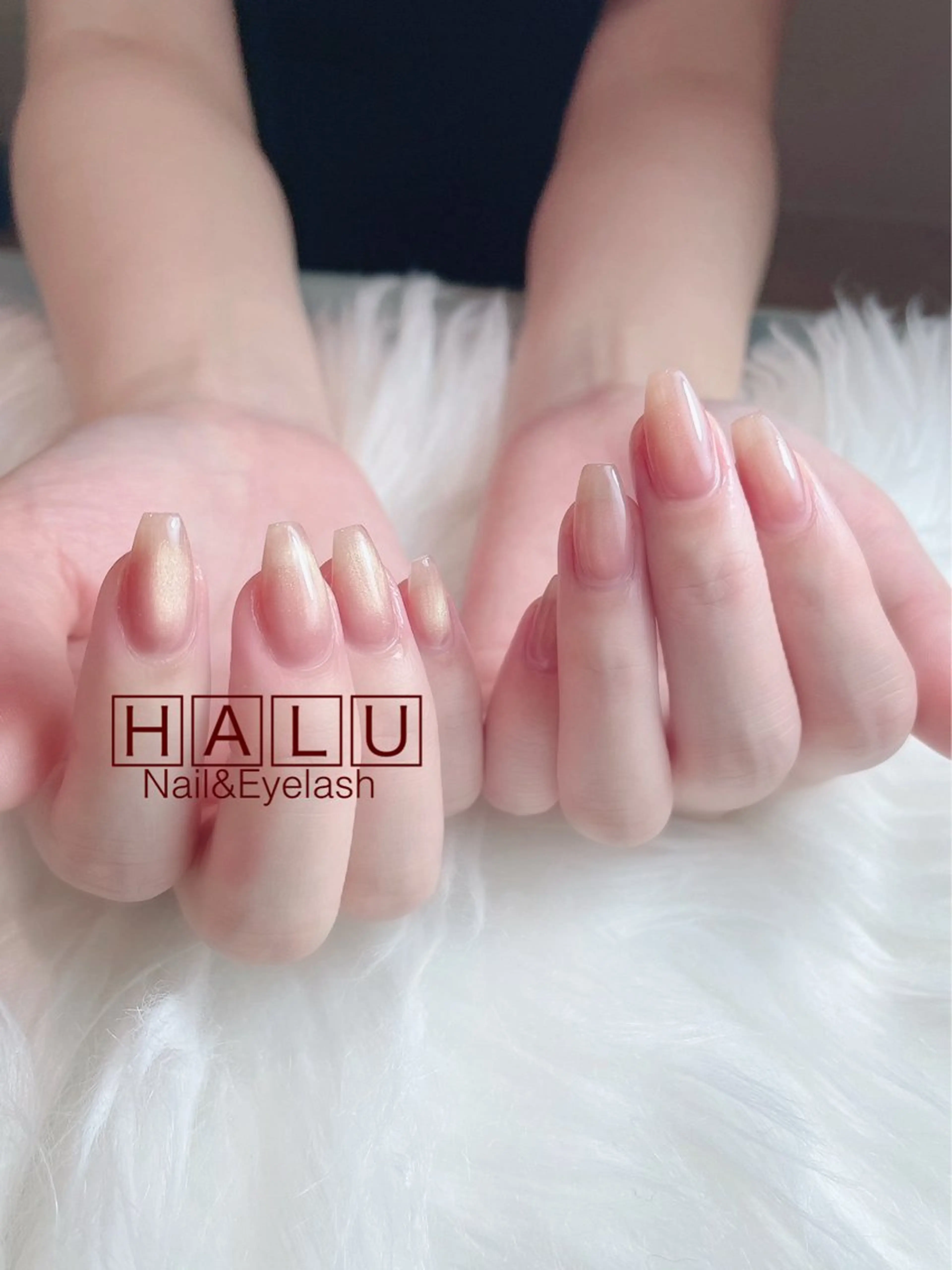 ネイル マグネットネイル ハンドネイル フットネイル HALU ハルのネイルデザイン