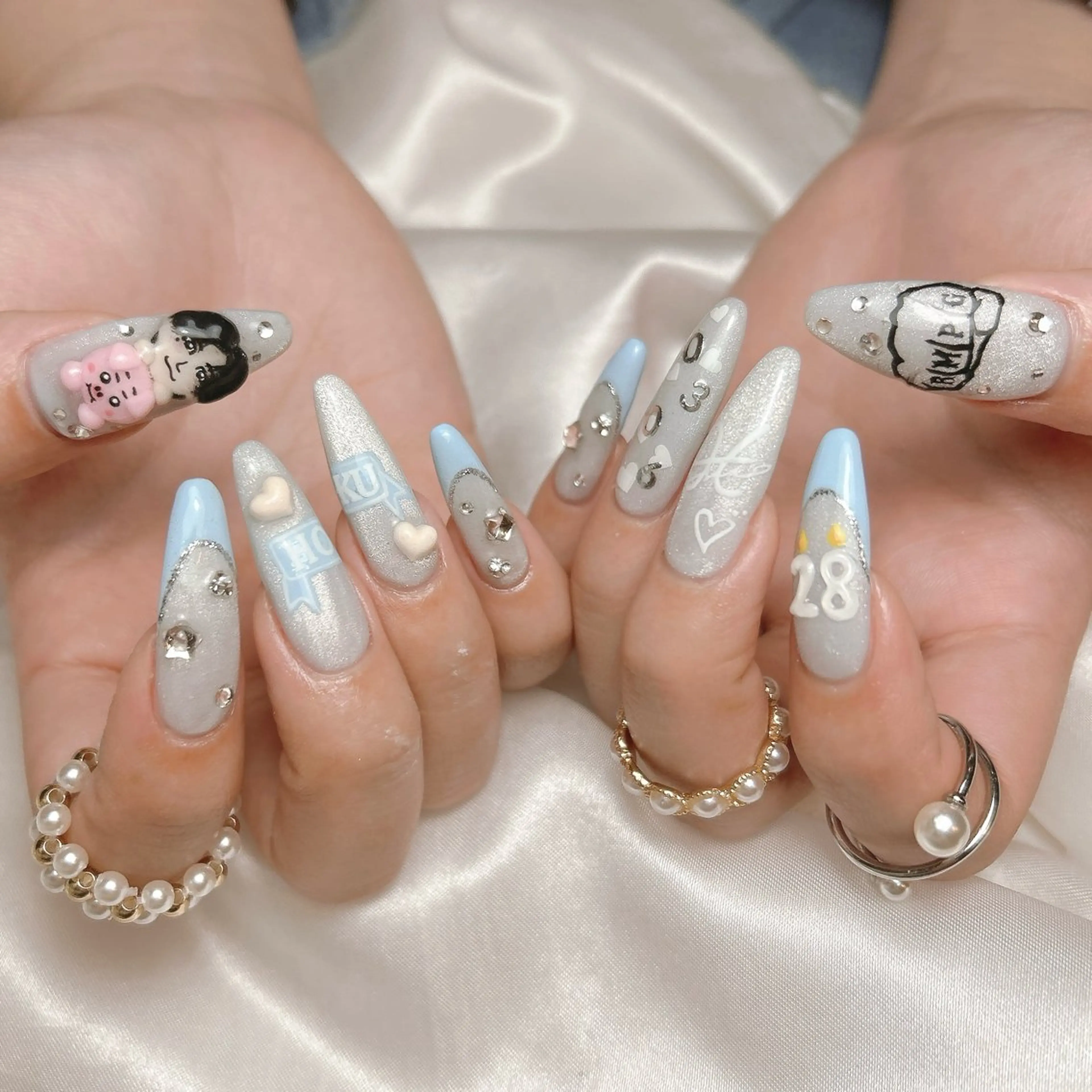 ネイル ハンドネイル junna 金山.東別院.上前津のネイルデザイン