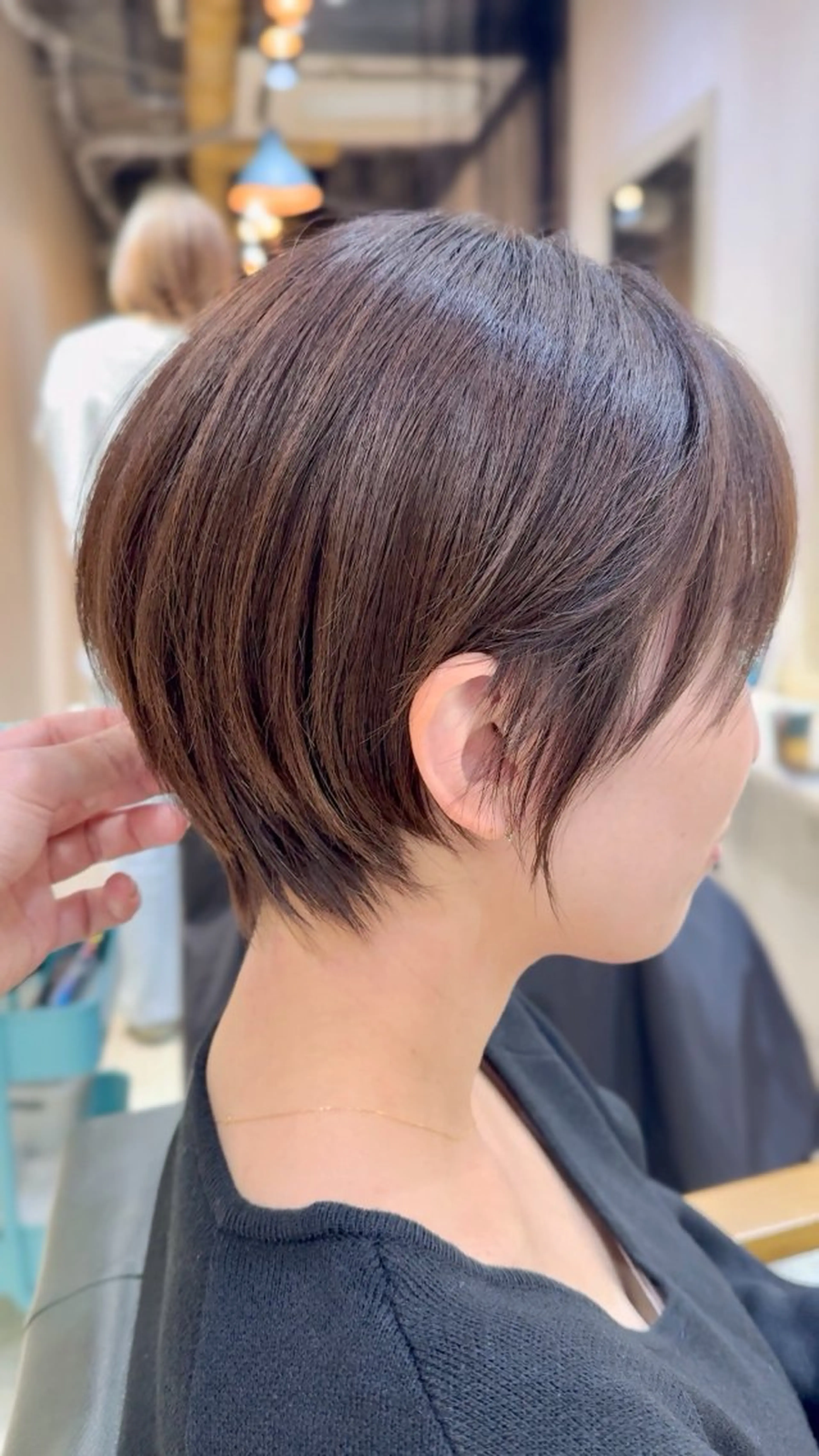 ショート 丸みショート ショートヘア 坂 直樹のヘアスタイル