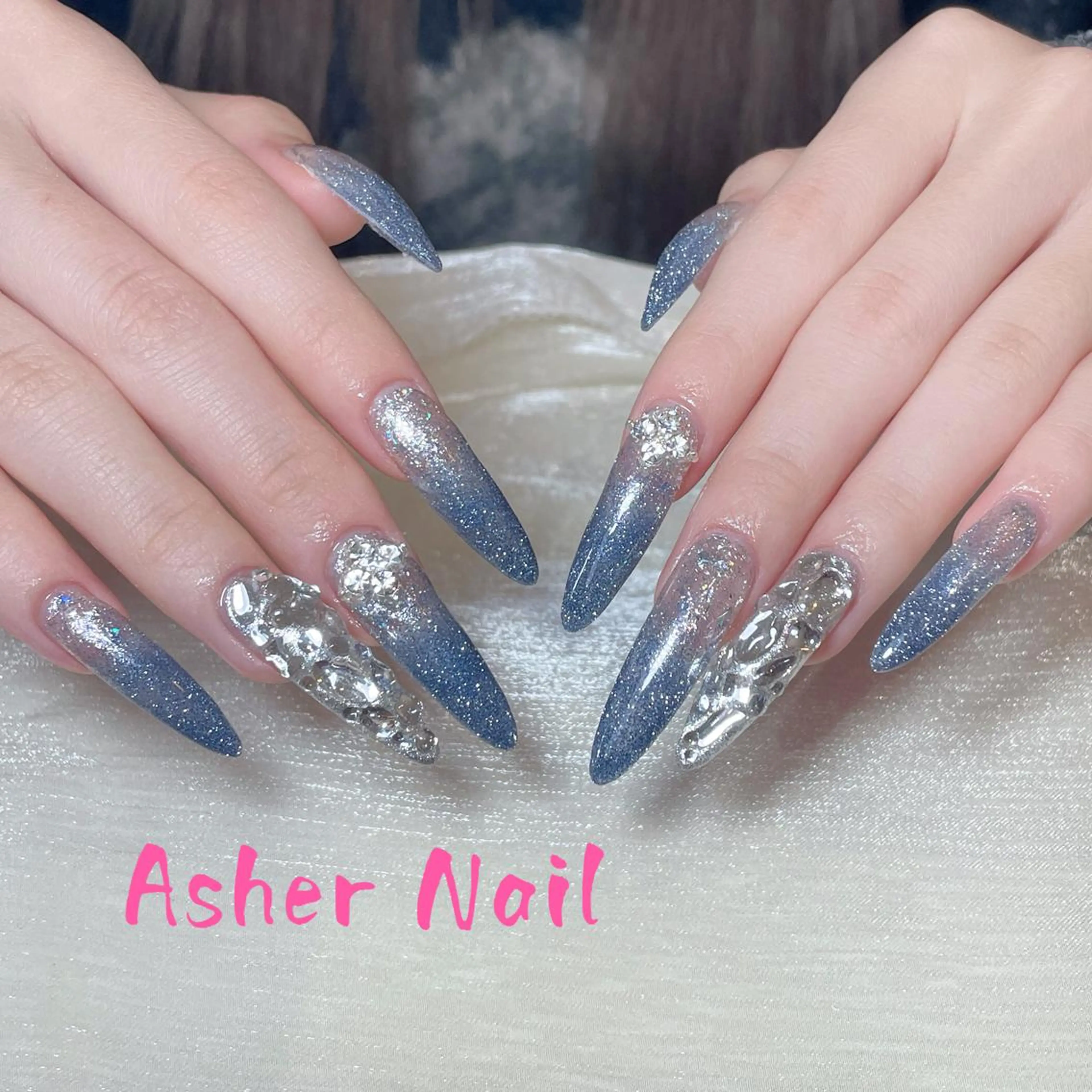 ネイル ハンドネイル ハンドケア Asher-Yuki 🍁のネイルデザイン