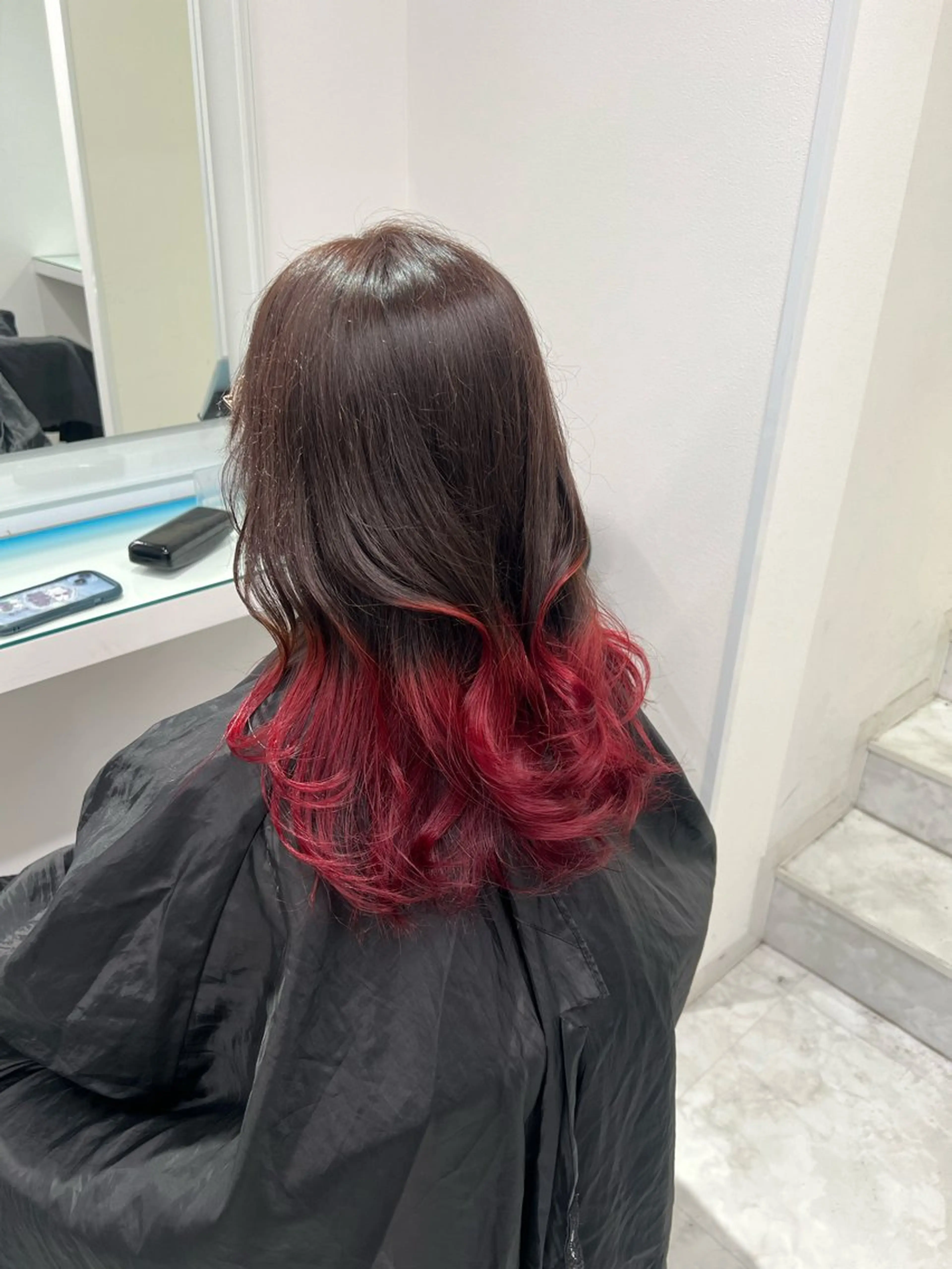 カラー ヘアカラー トリートメント ブリーチなし透明感 💗RYOTAのヘアスタイル