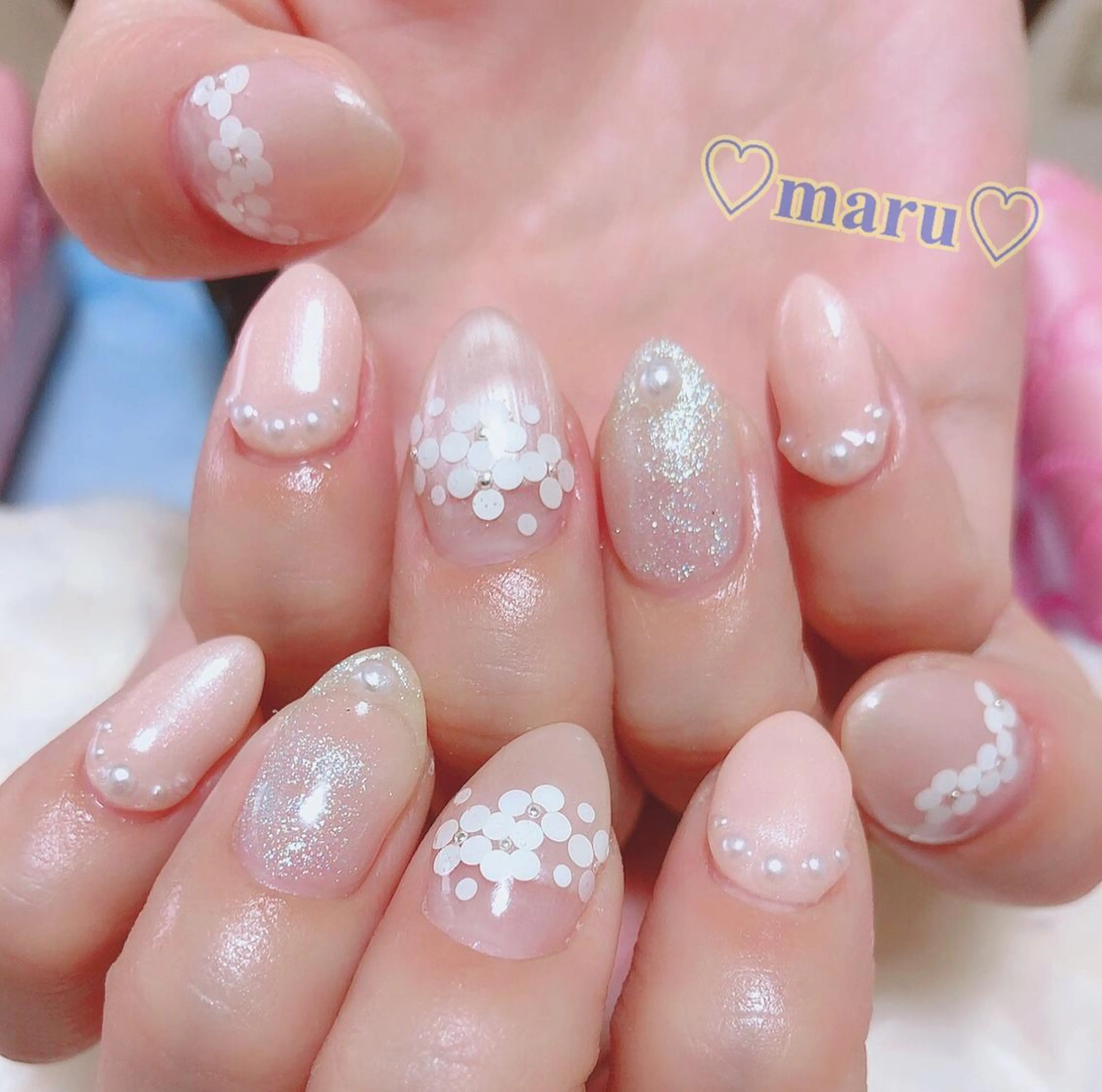 ネイル ハンドネイル フットネイル まるみ♡7/1〜値上 げ致します(>_<)のその他イメージ