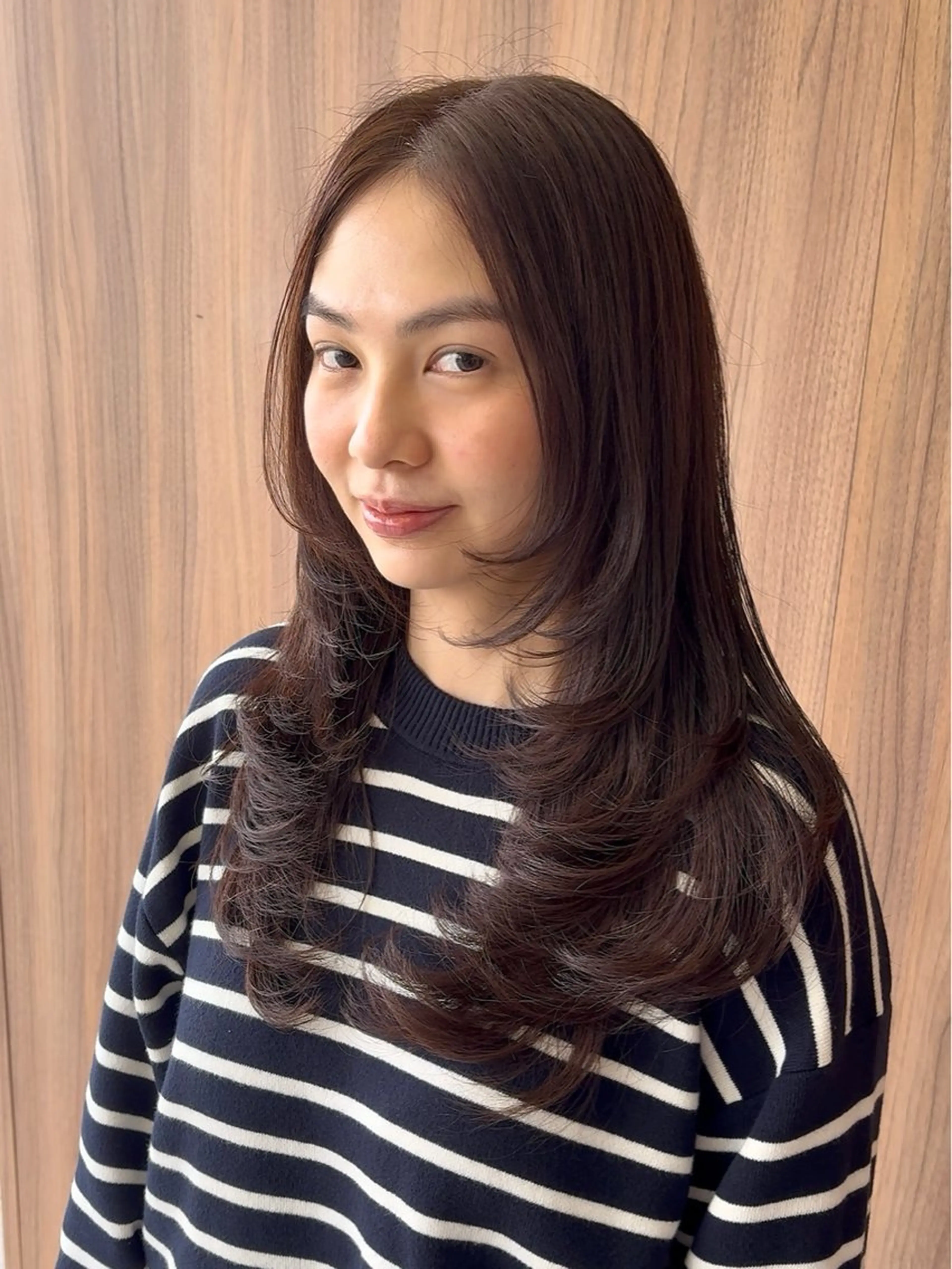 ロング カラー レイヤーカット カット ヘアカラー トリートメント 【透明感カラー】/ 【レイヤー】保坂拓也のヘアスタイル