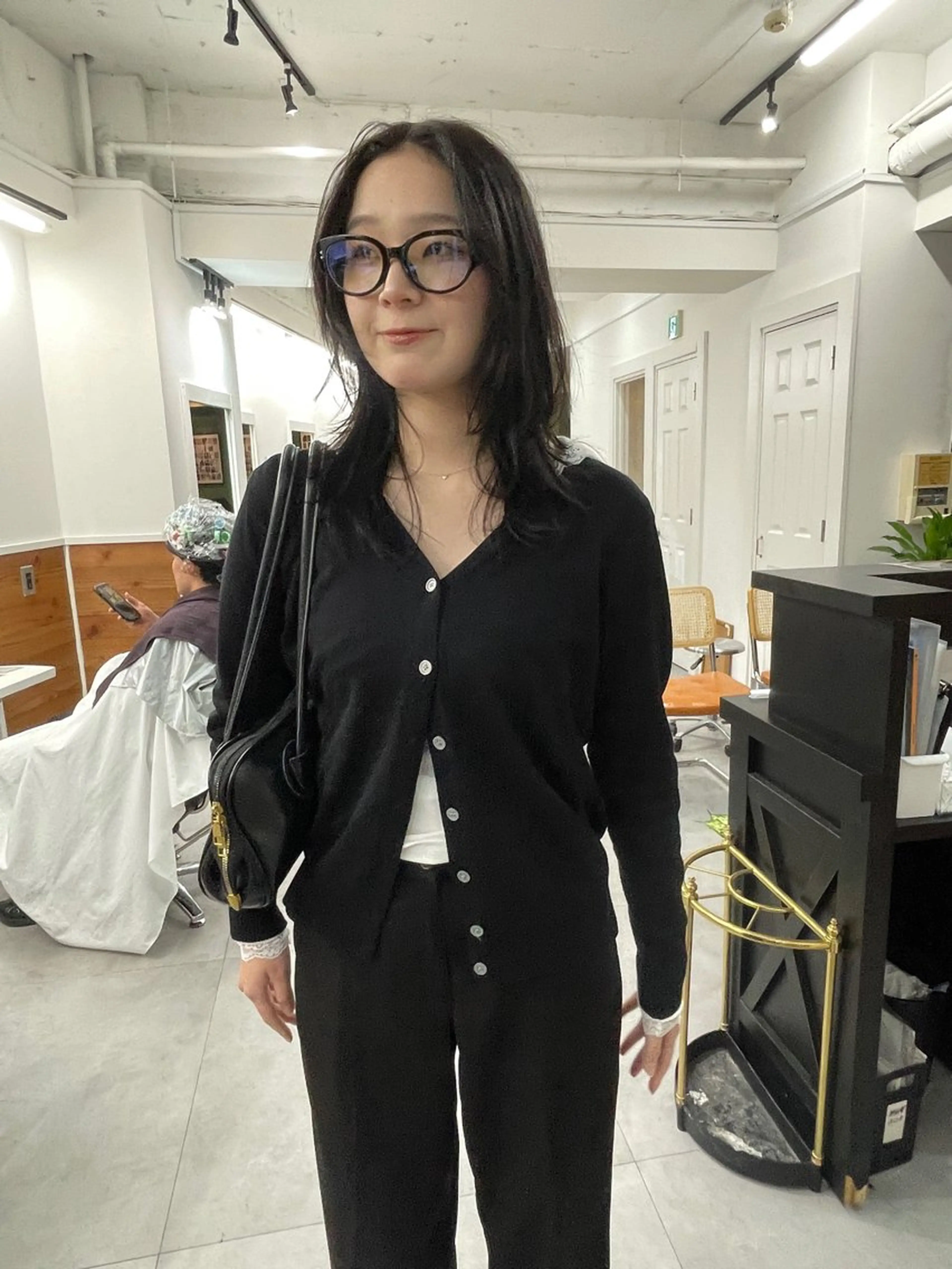 ミディアム カラー レイヤーカット カット ヘアカラー トリートメント レイヤー／似合わせ TAKUYAのヘアスタイル