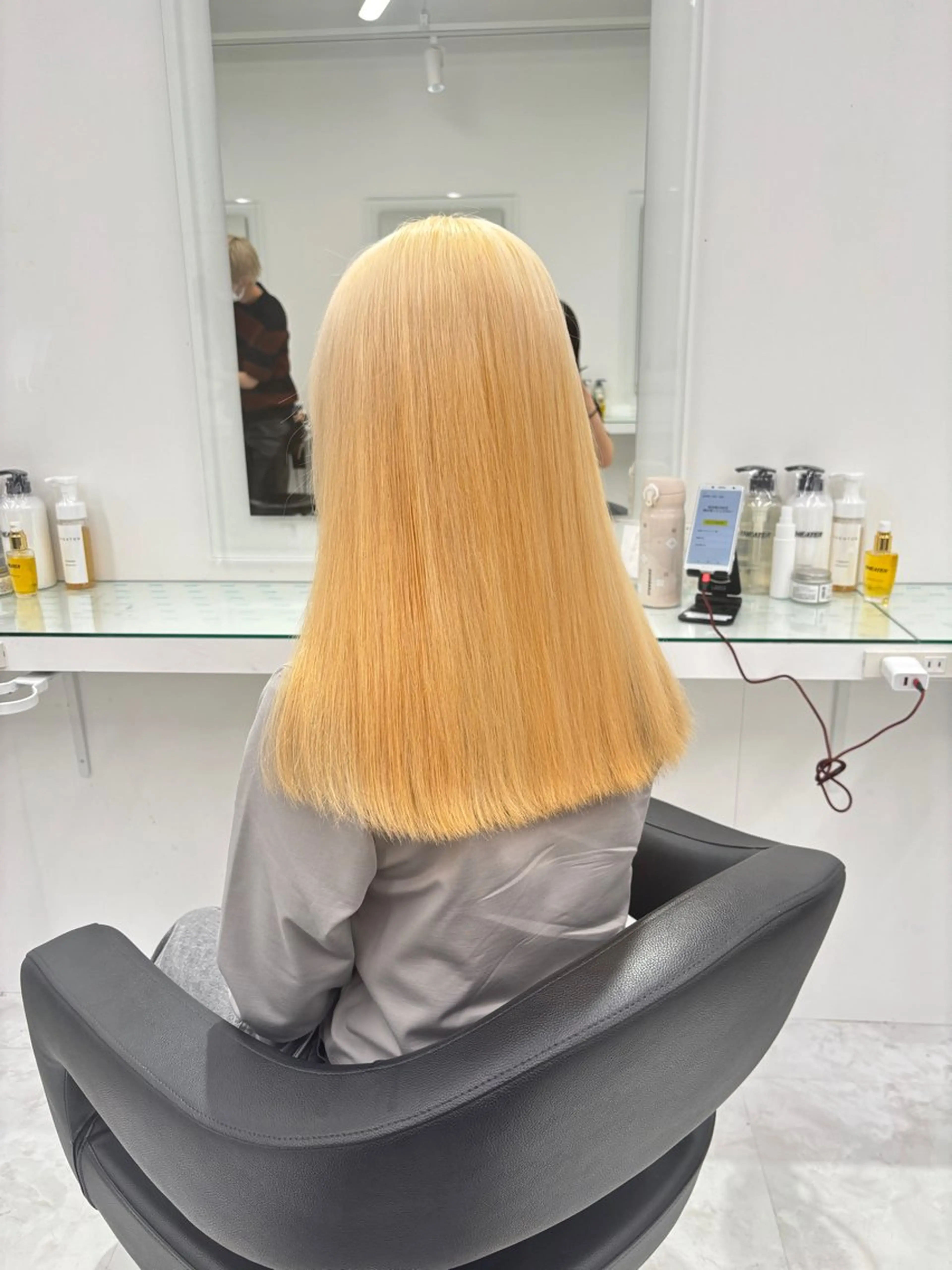 ロング カラー 💖ミルクティー💖 あかり💖のヘアスタイル