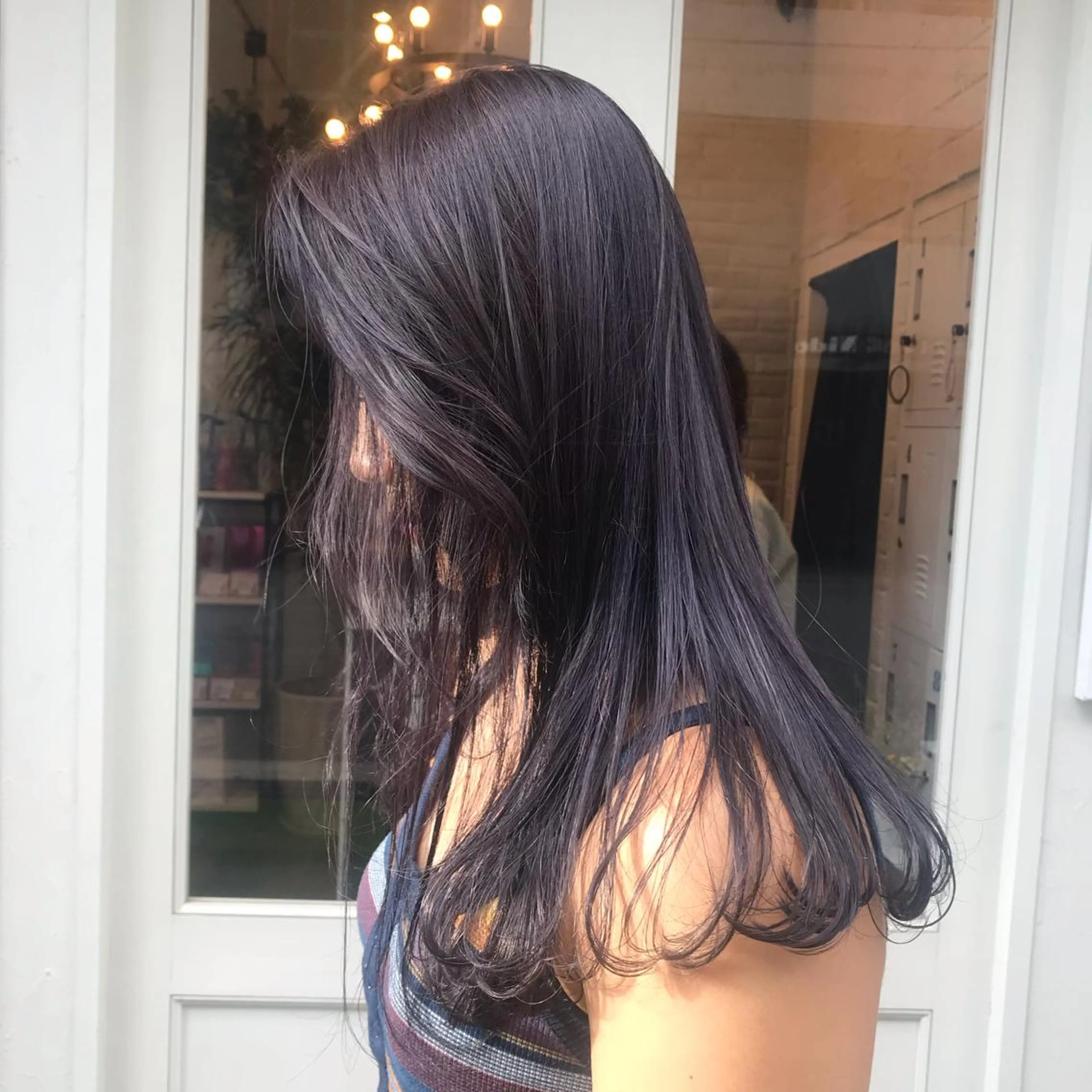 ロング カラー 池上 みゆのヘアスタイル