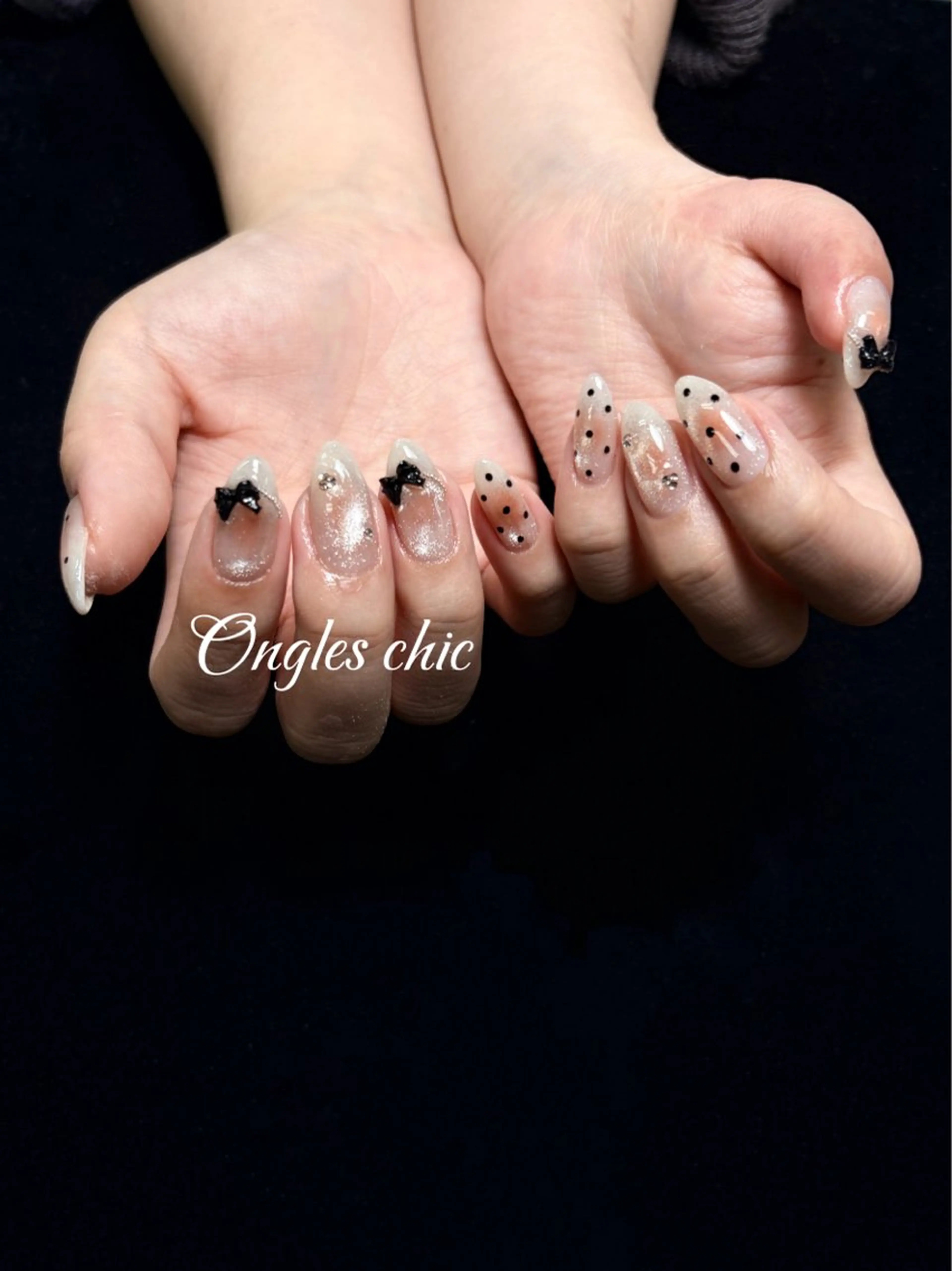 ネイル ハンドネイル ongles chicのネイルデザイン
