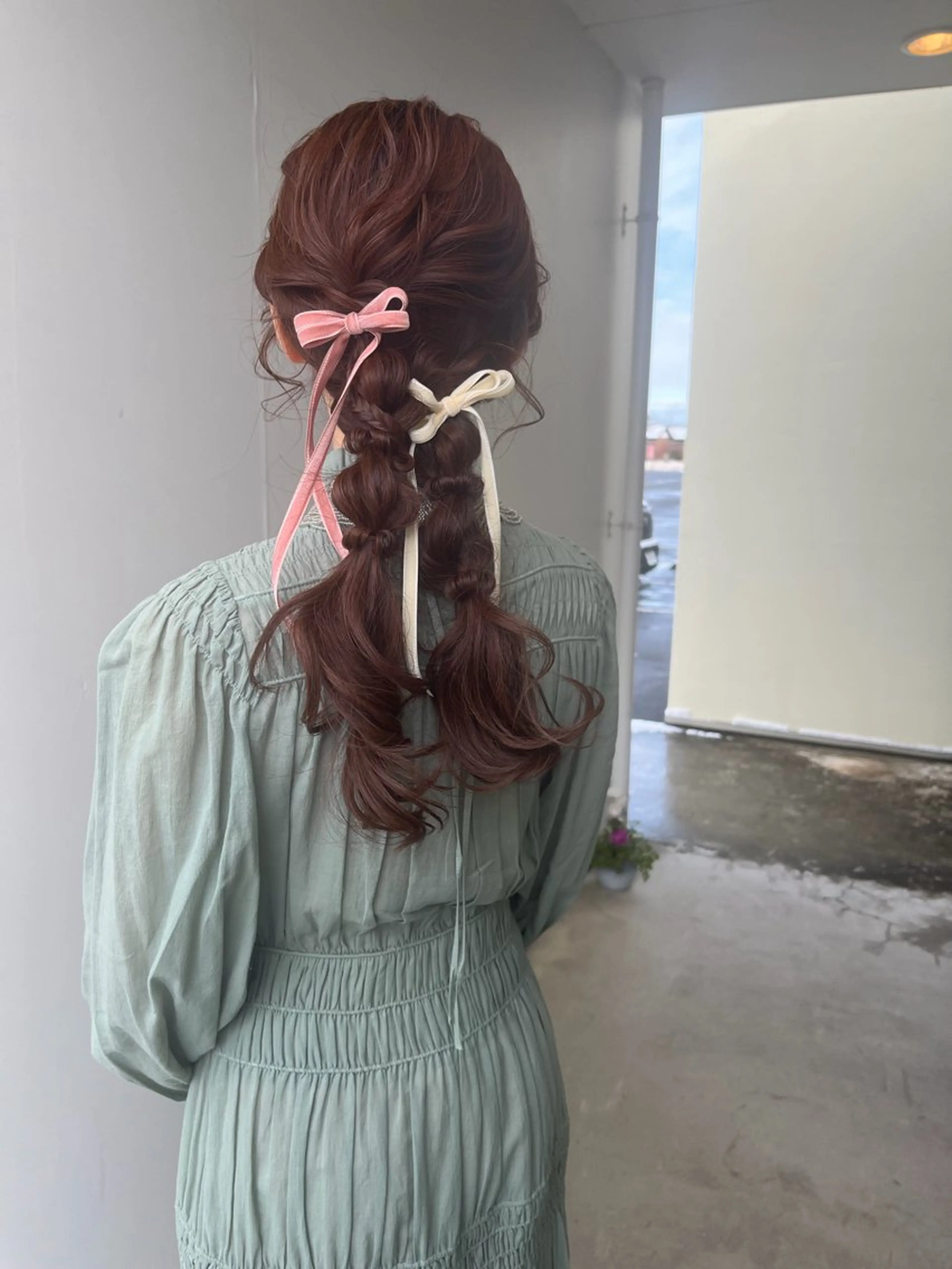 ヘアアレンジ ヘアセット 松本 茜のヘアスタイル