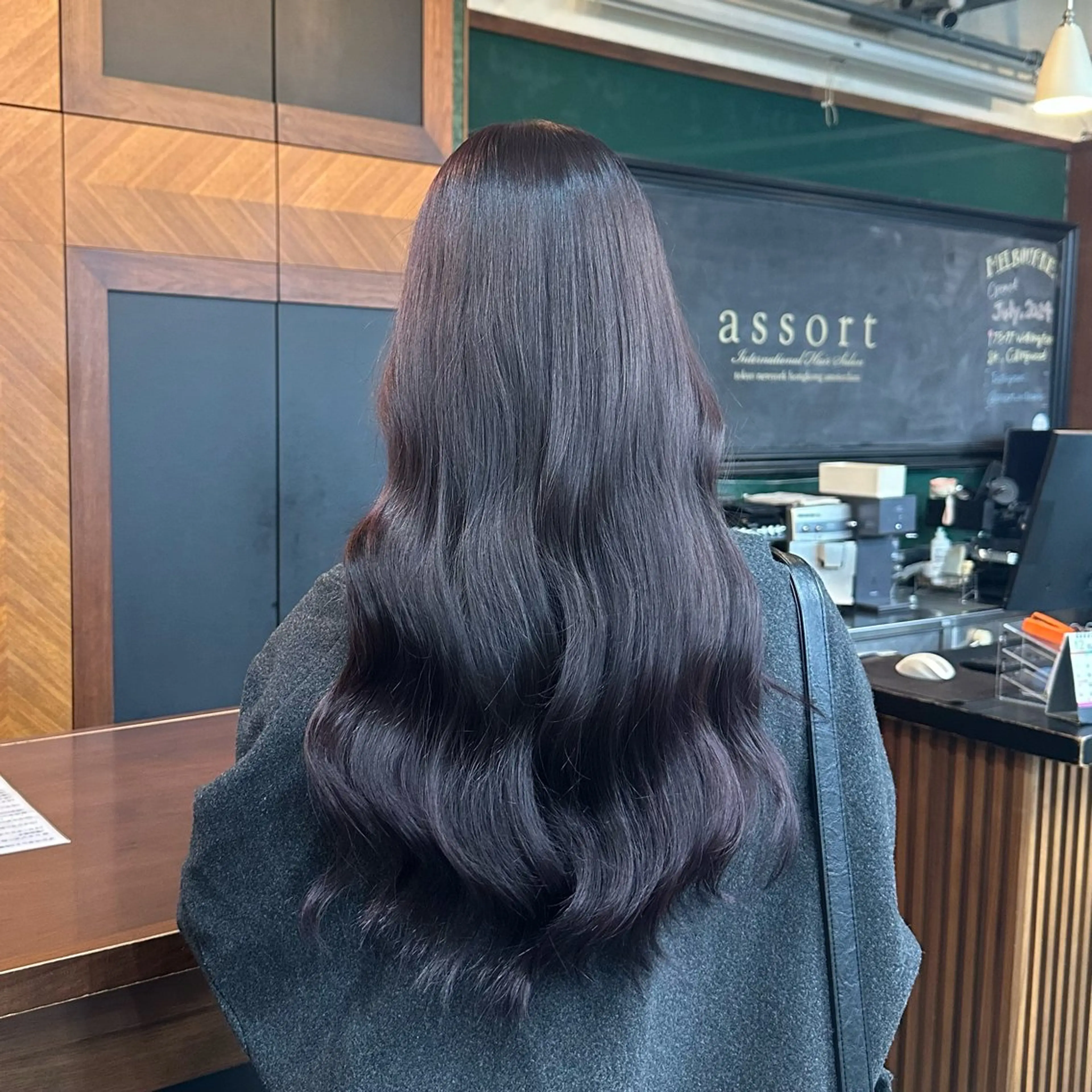 ロング カラー 透明感カラー ヘアカラー 透明感カラー/外苑前 /MIRAI🇰🇷のヘアスタイル