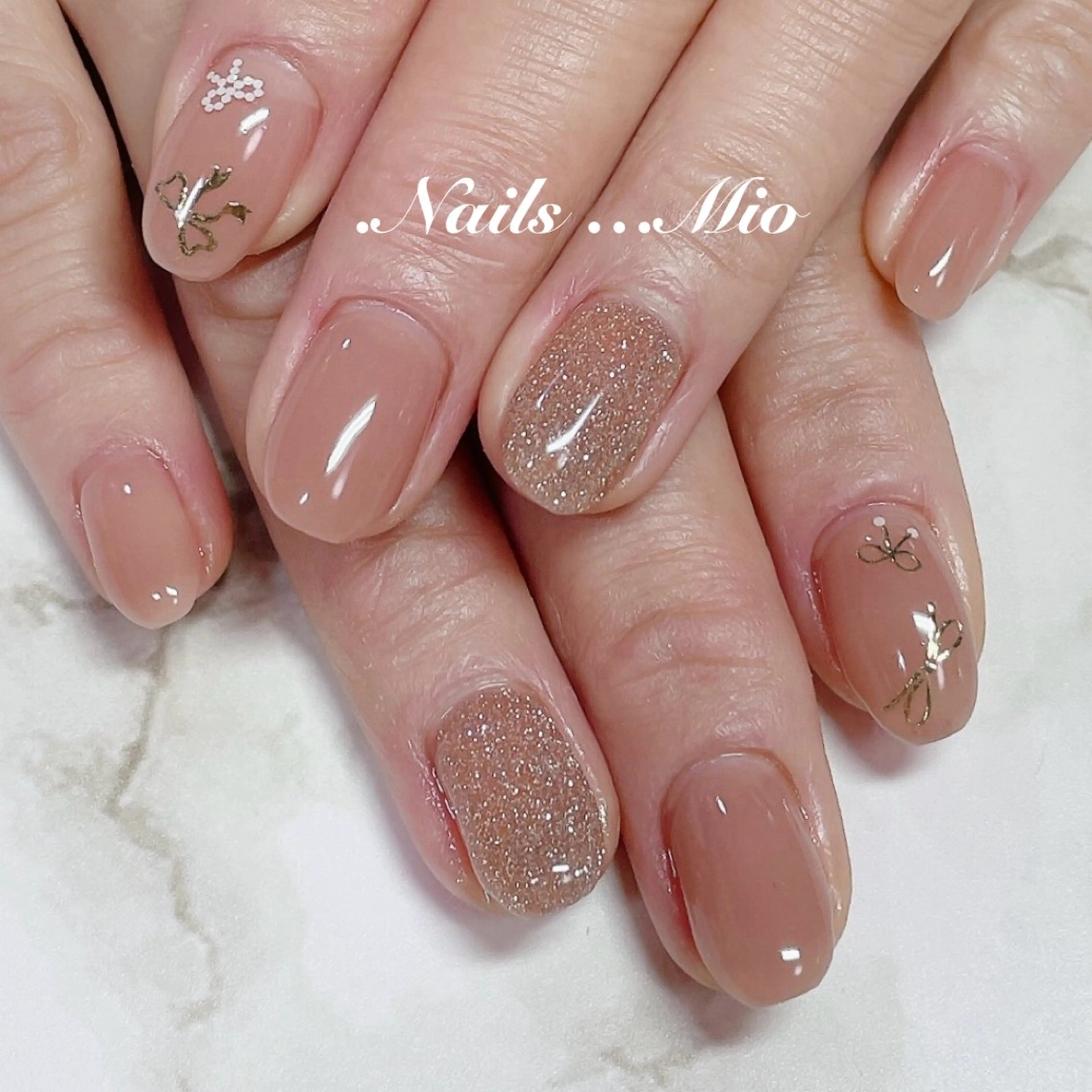 ネイル アートネイル ジェルネイル .Nails Mio 赤羽西ネイルサロンのネイルデザイン