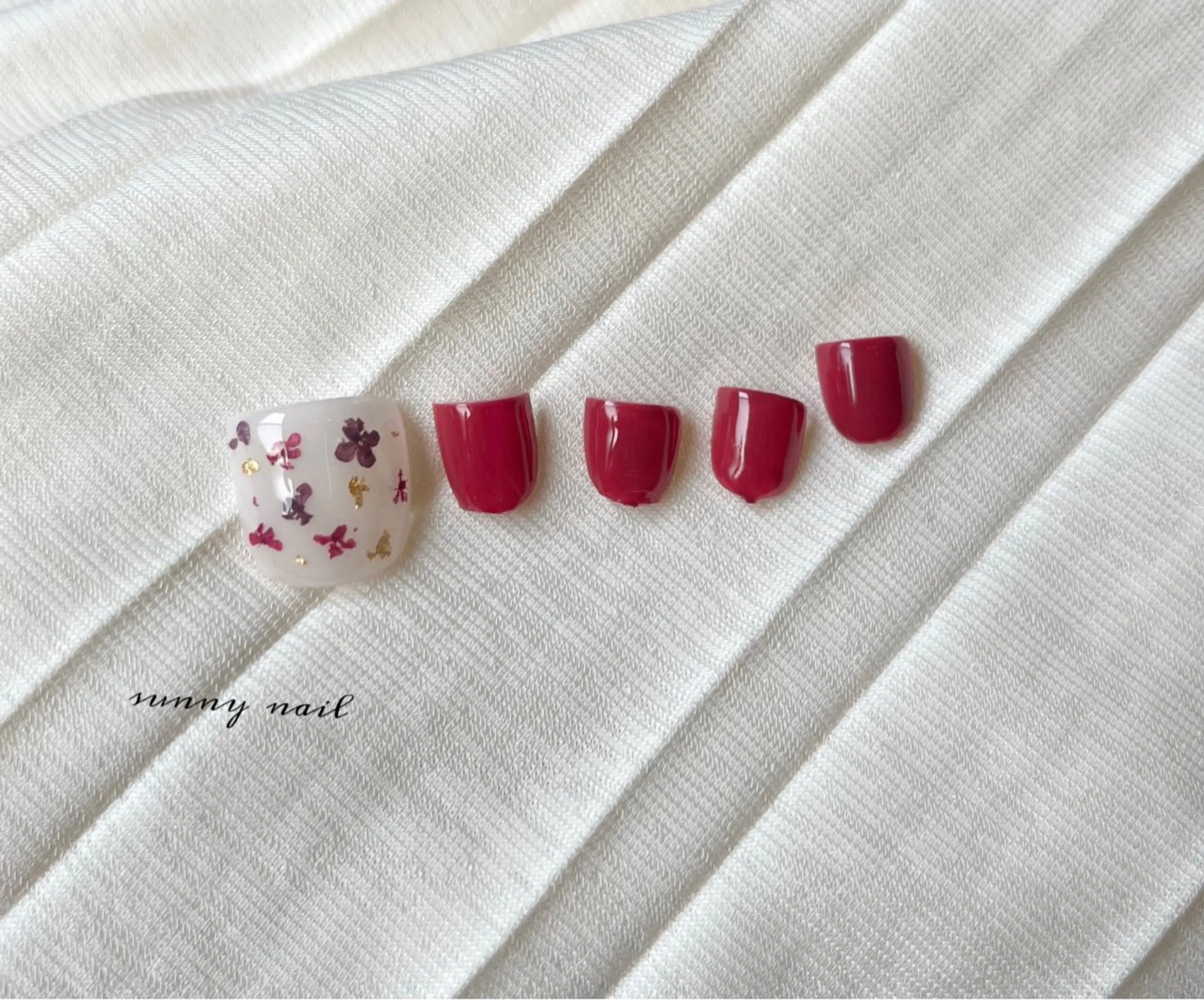 ネイル フットネイル フットネイル sunny nailのネイルデザイン