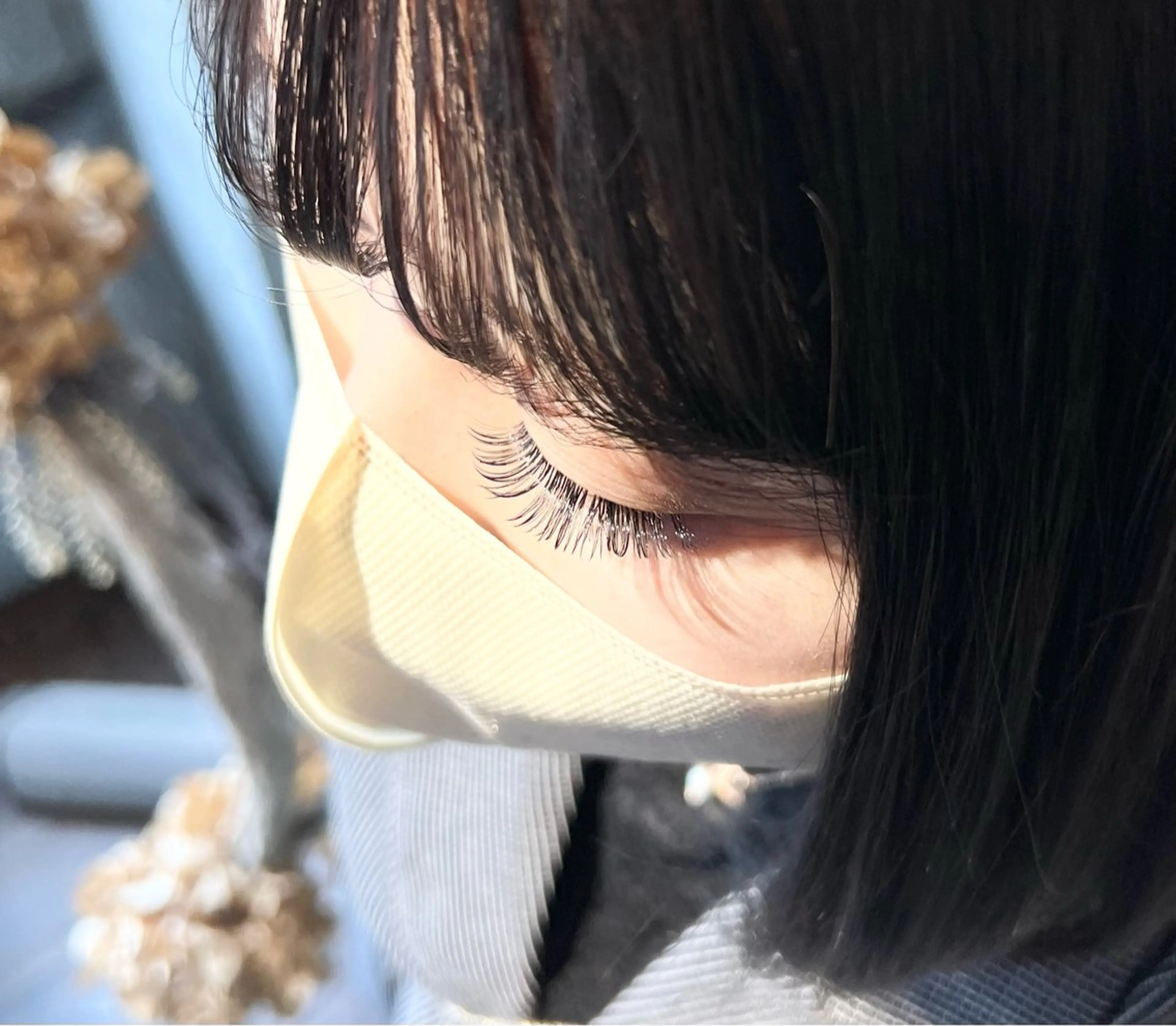 LEDエクステ140本まで6,500円🍬💛カラーあり🍭ボリュームラッシュ140束まで¥8,000円🫧の写真