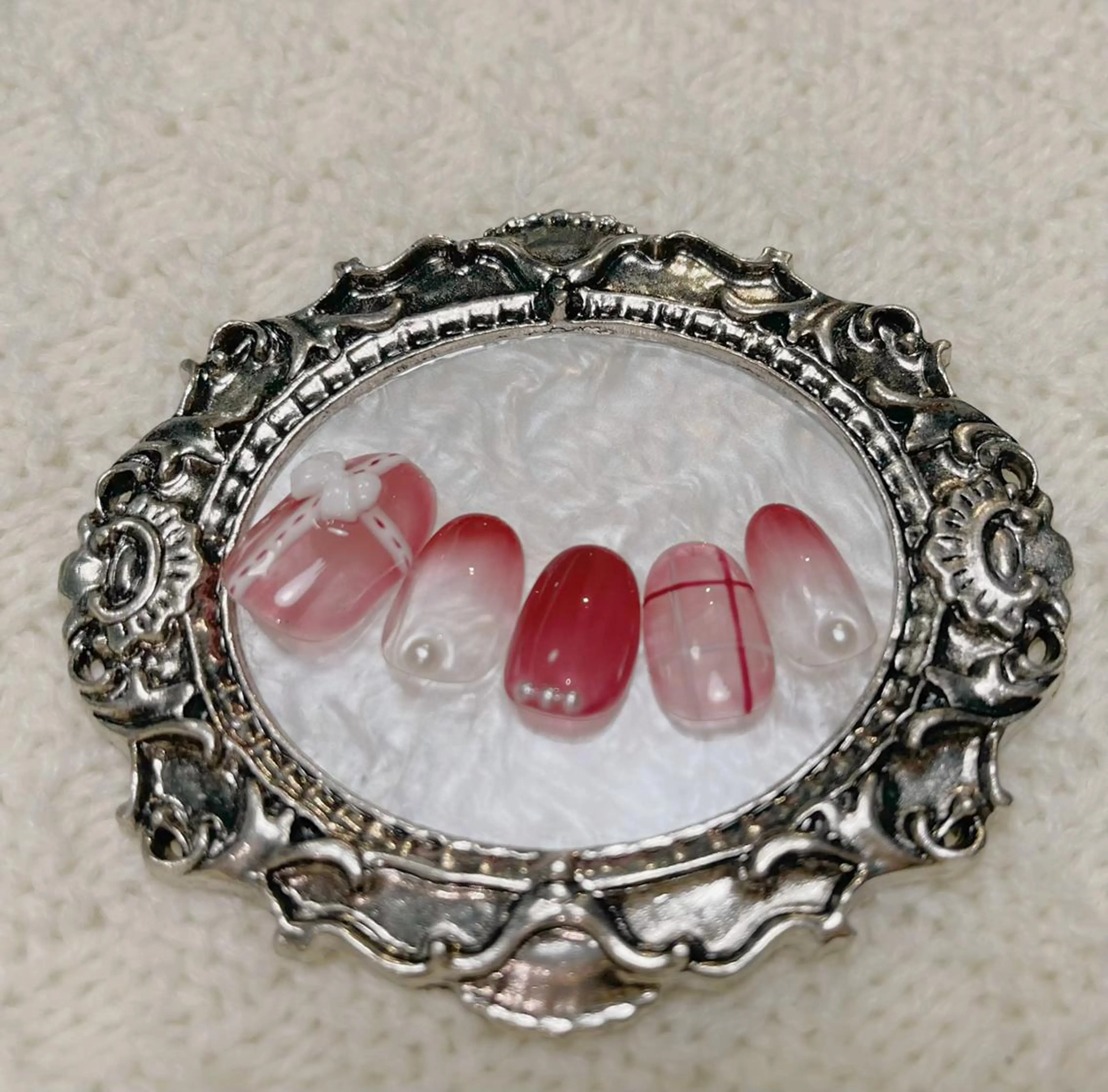 ネイル ハンドネイル 🦋y y Nail 🤍のネイルデザイン