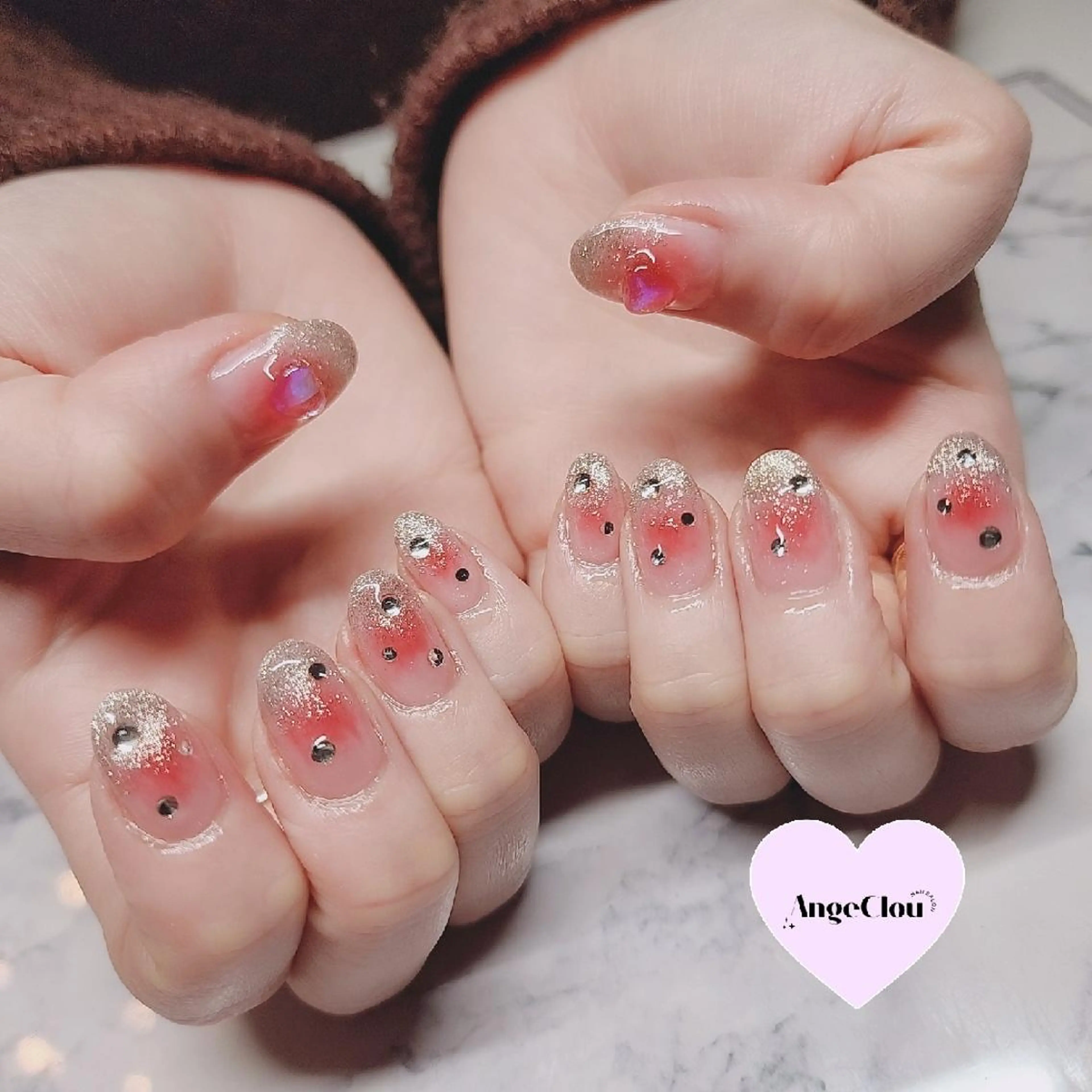 ネイル ハンドネイル Runanail.☽ 鶴ヶ峰　naruのネイルデザイン