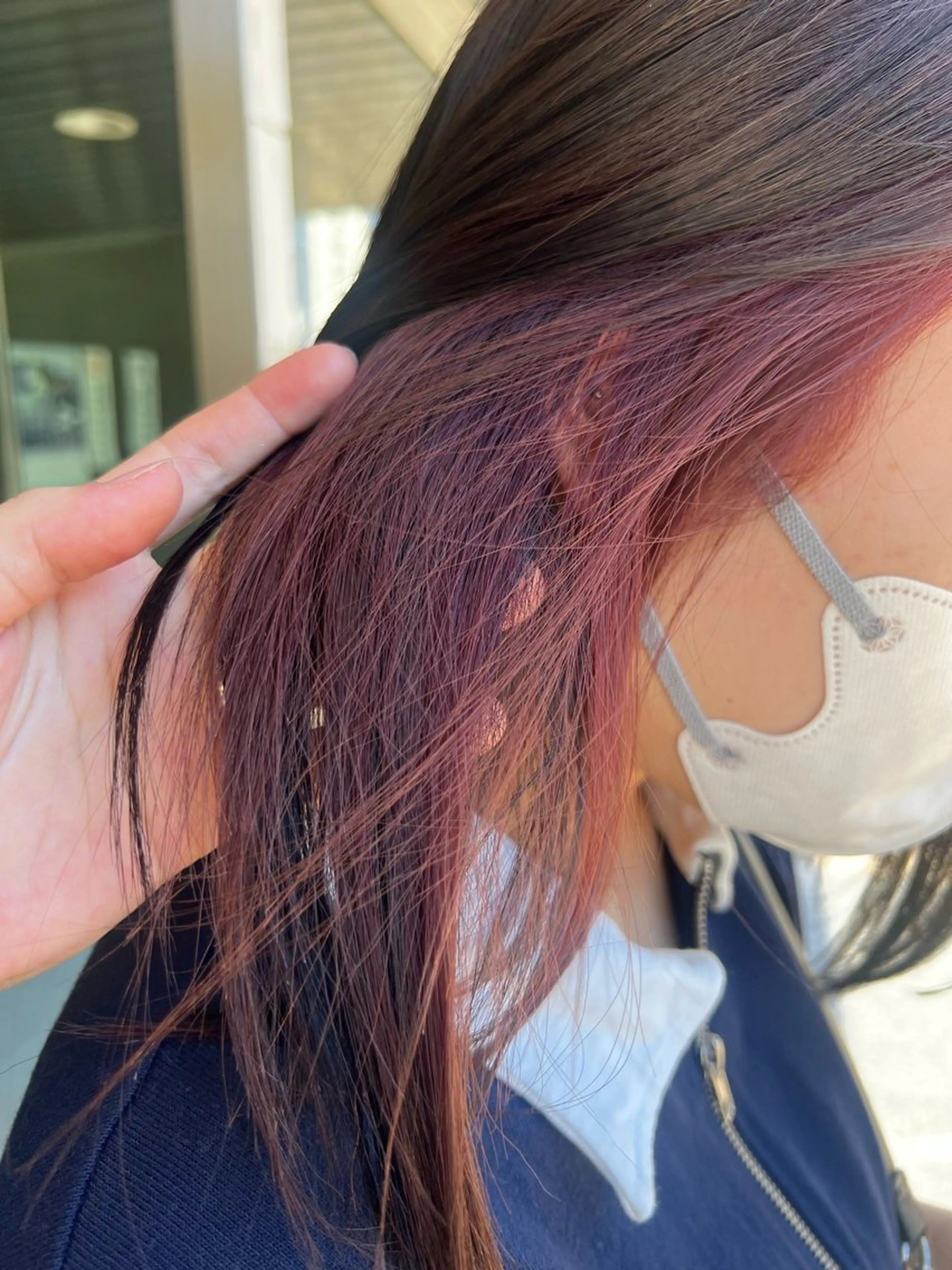 ミディアム カラー ヘアアレンジ ヘアカラー トリートメント hair  bh.maara所属・bh.maara デザイン／ハイトーンのヘアスタイル