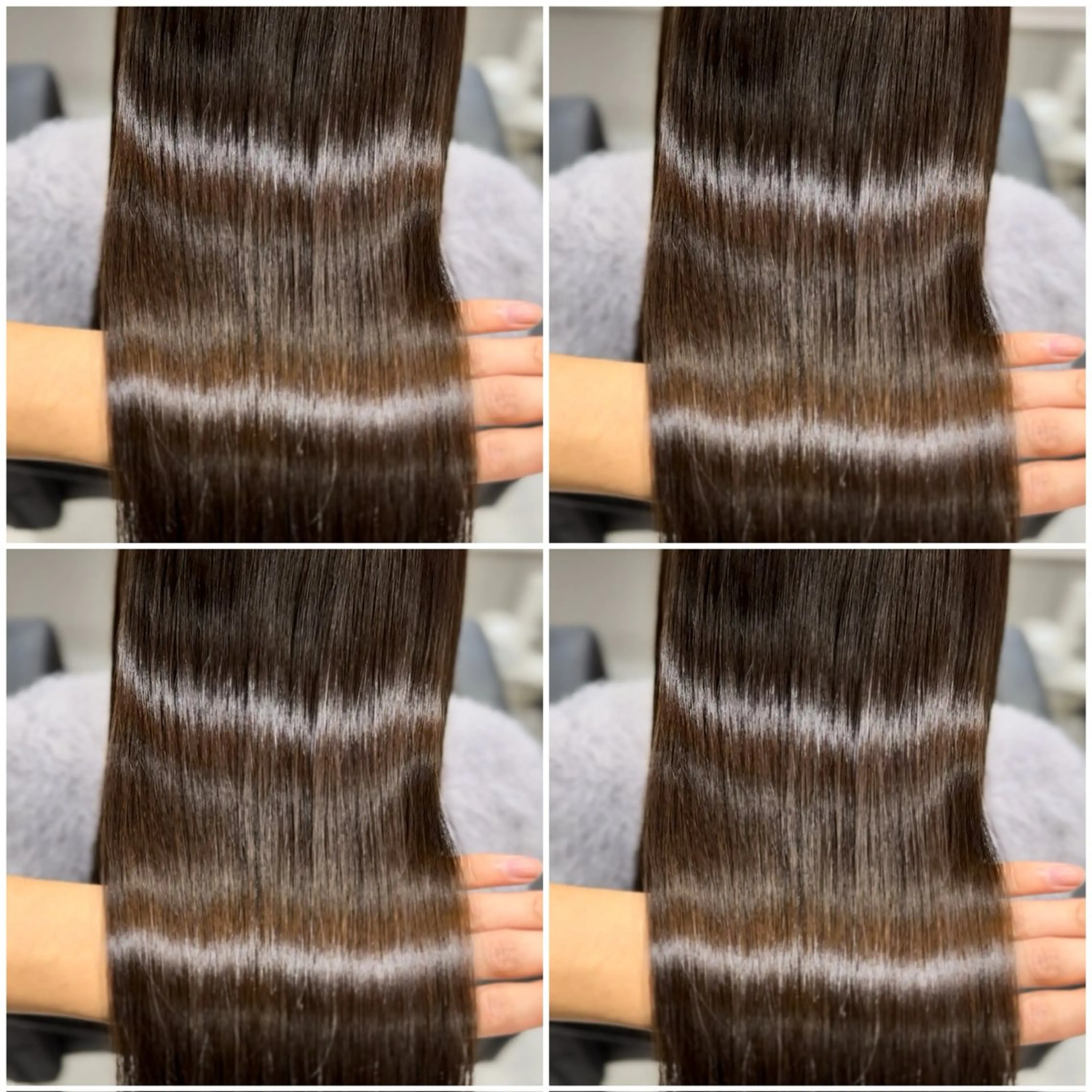 ロング カラー トリートメント ヘアセット 髪質改善 艶髪カラー エクステ かいり✂️のヘアスタイル