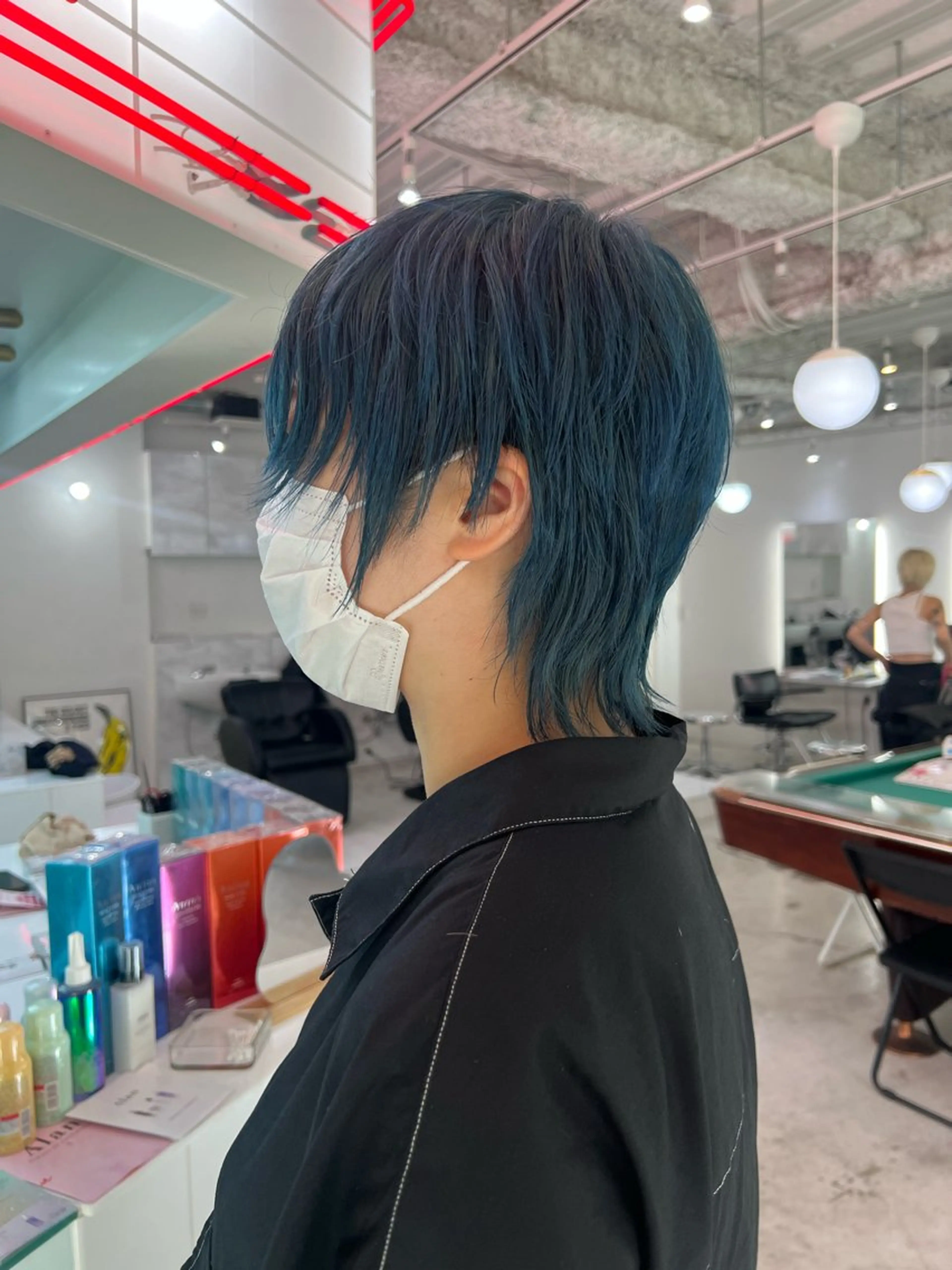 ショート カット 💥ウルフカット デザインあんな💥のヘアスタイル