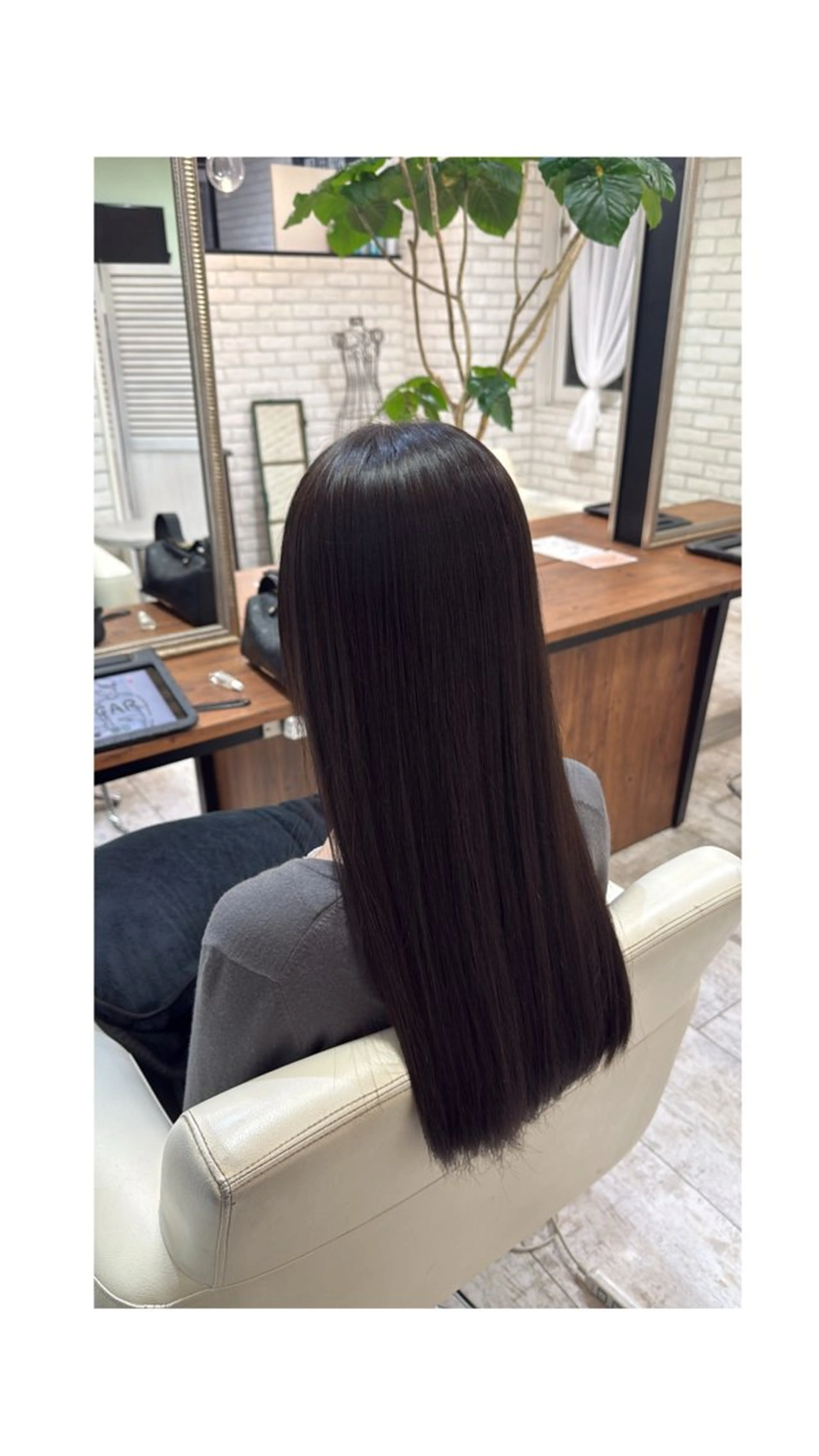 ロング 髪質改善 縮毛矯正 softカラー🕊️ モデル募集/Rikoのヘアスタイル