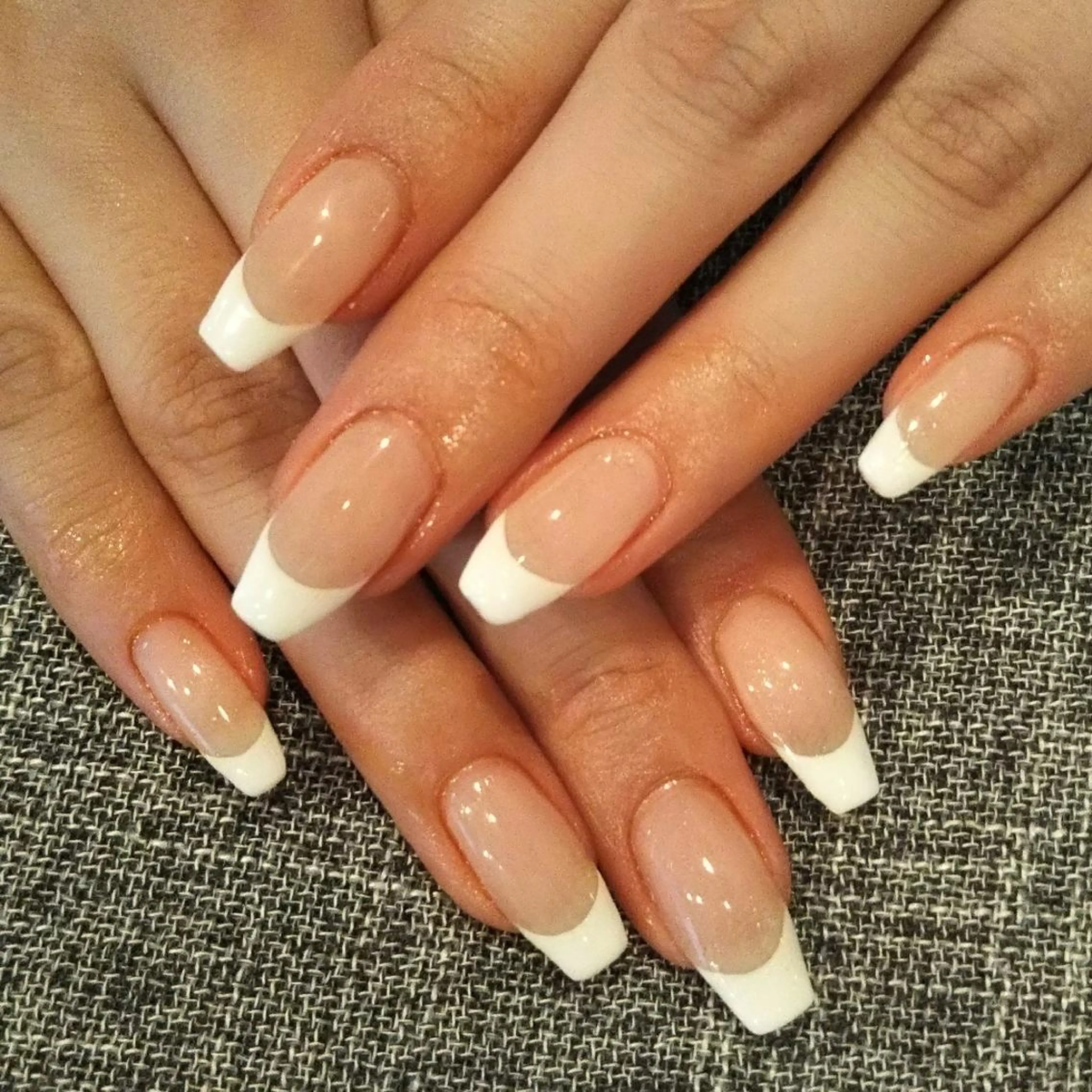 ネイル フレンチネイル ジェルネイル 持ち込み パラジェル スカルプネイル ハンドネイル private salon mieのネイルデザイン