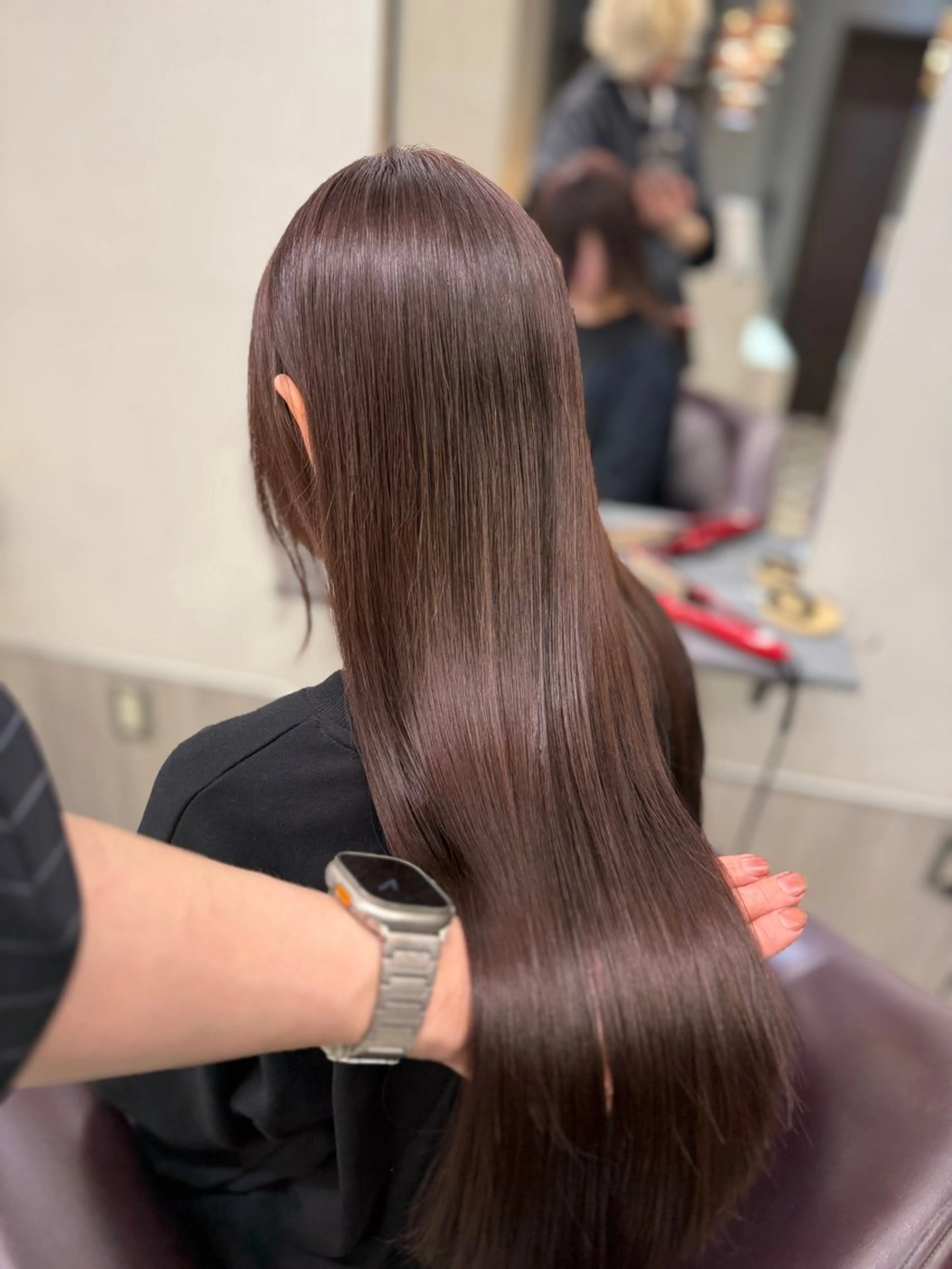 ロング カラー ベージュカラー ダブルカラー ハイトーンカラー 似合わせカット カット ヘアカラー トリートメント 天神大名/ブリーチ 鶴岡和幸/ハイトーンのヘアスタイル