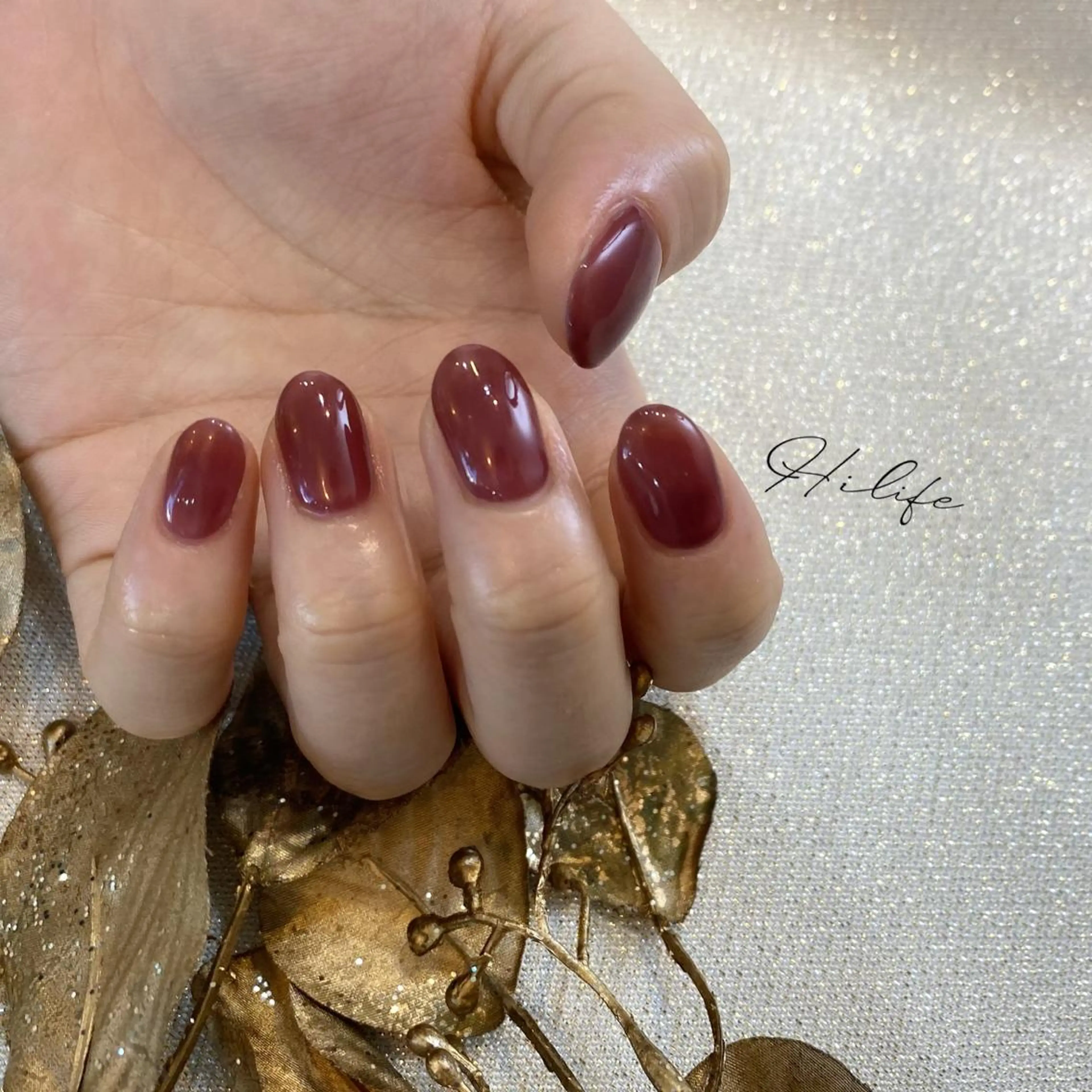 ネイル ワンカラーネイル Nail Adore.のネイルデザイン