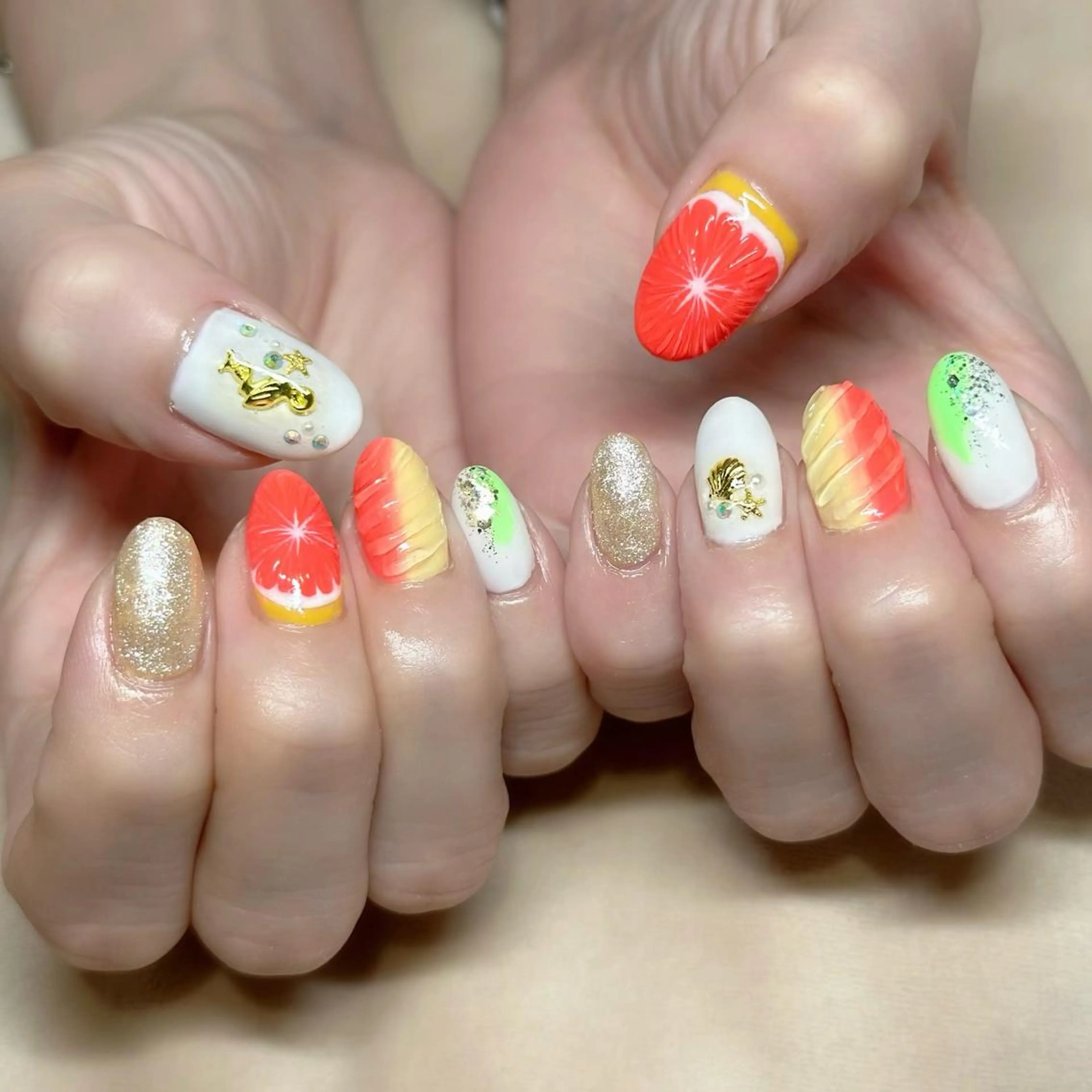 ネイル ハンドネイル nail salon MARSのネイルデザイン