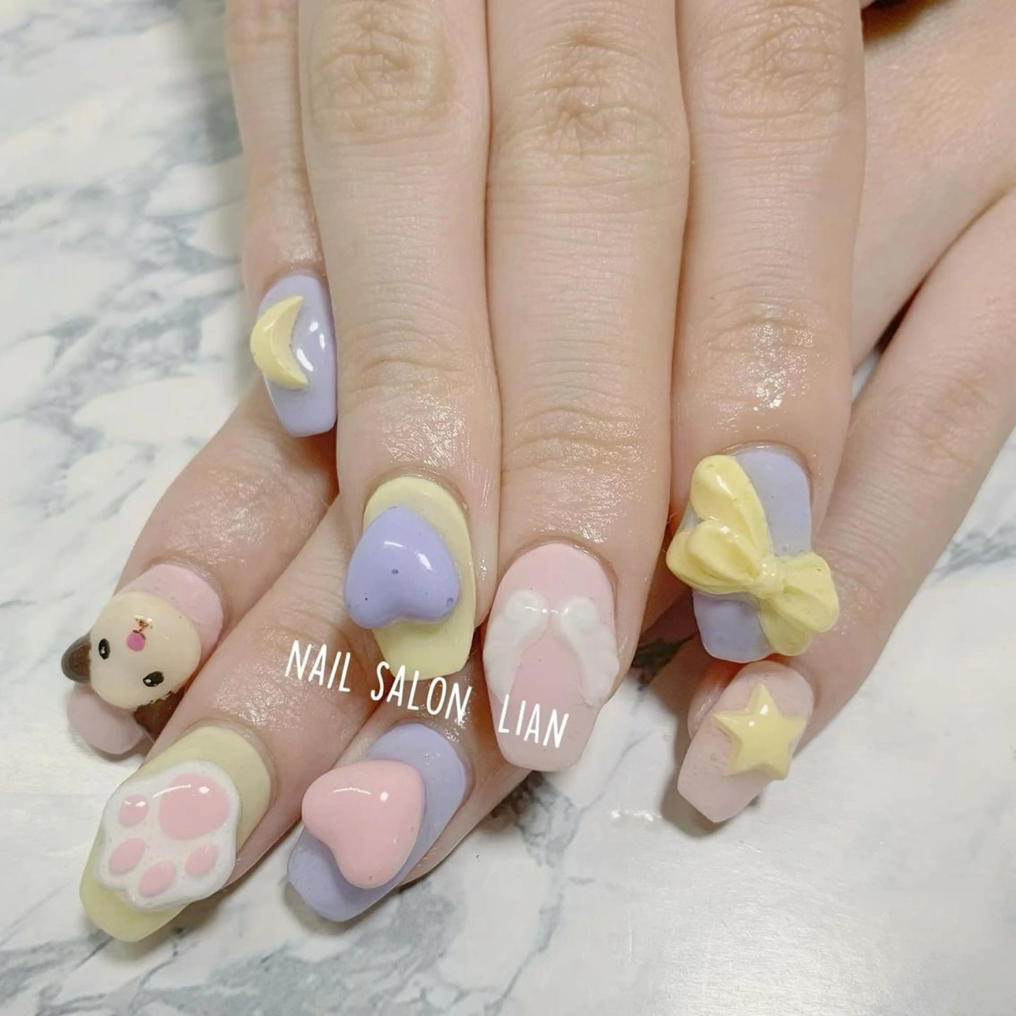 ネイル ハンドネイル NailSalon LiAnのネイルデザイン