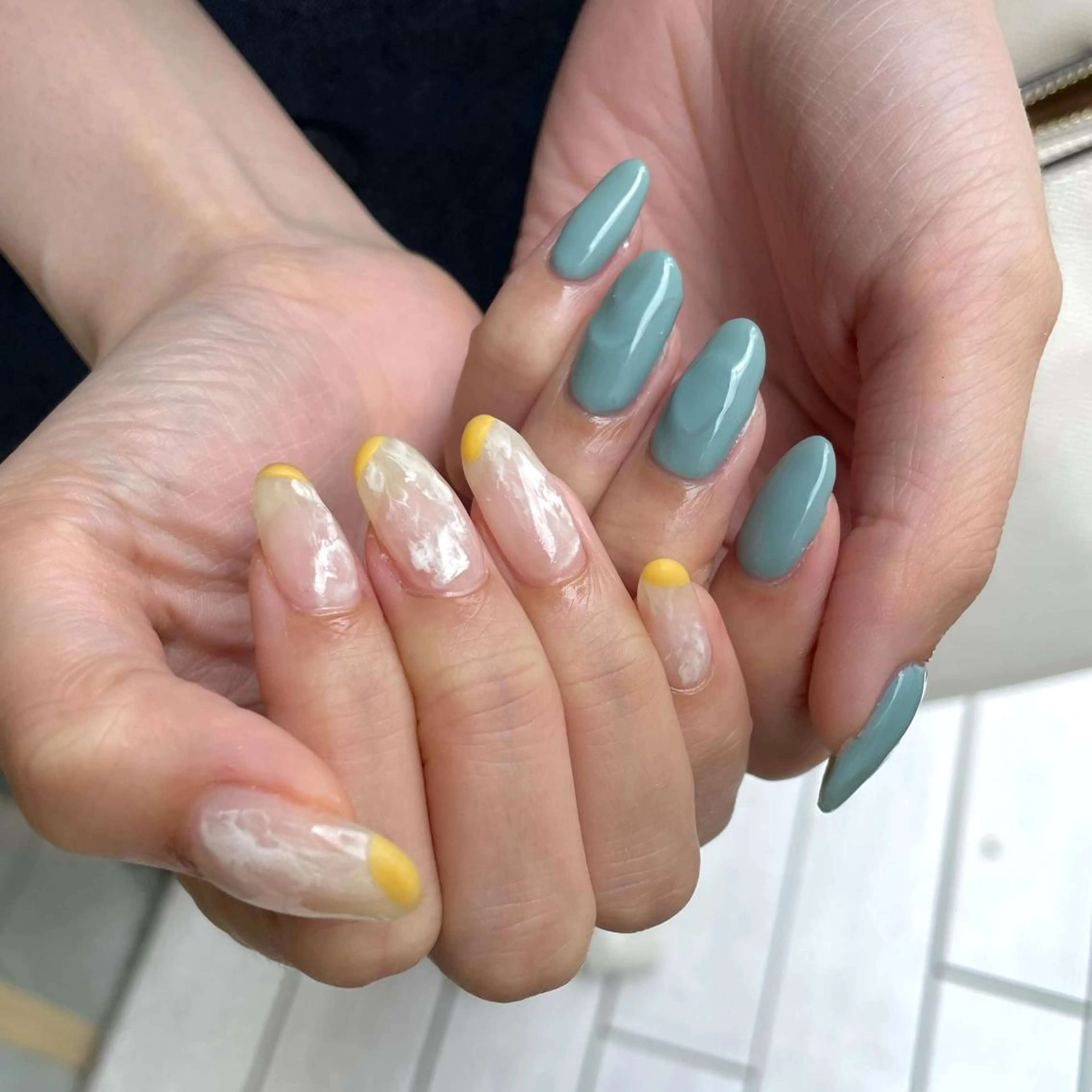 ネイル ハンドネイル 新井 ひなののネイルデザイン