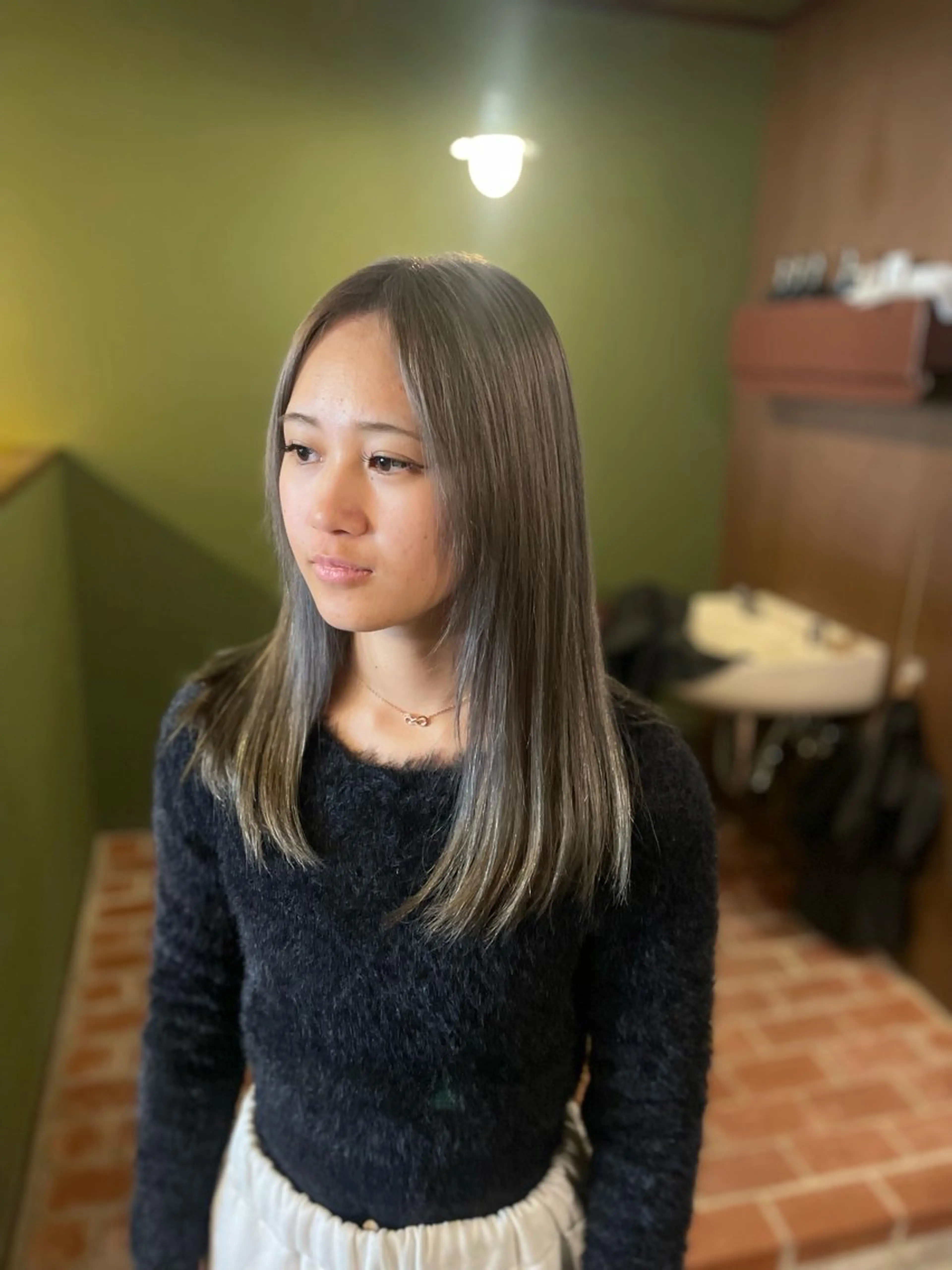 セミロング カラー カット ヘアカラー トリートメント ヘアセット PATH-hair. storeのヘアスタイル