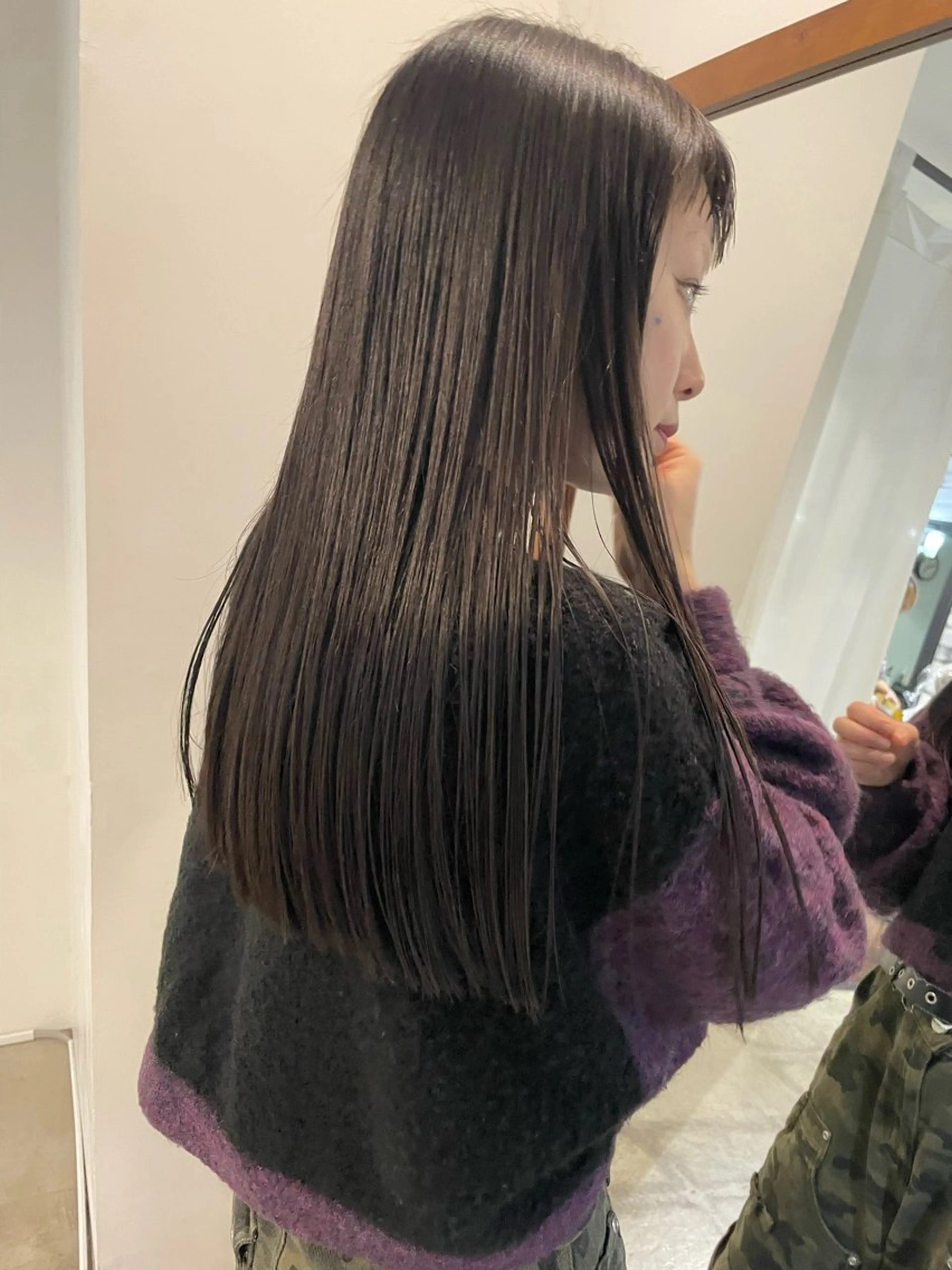 ロング ロング カット 熊崎 葵のヘアスタイル