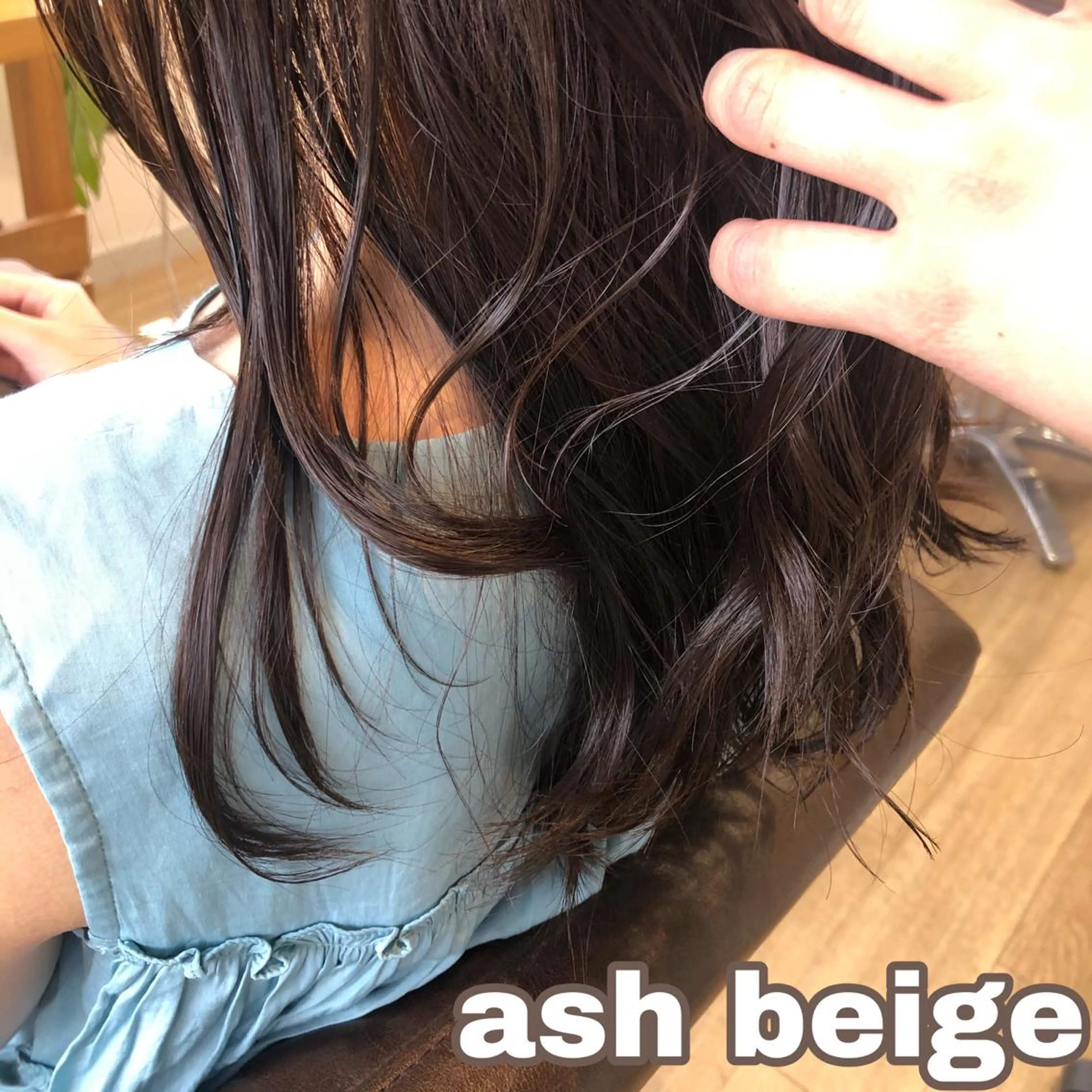 セミロング カラー なつき/艶ピンク/ girly hairのヘアスタイル