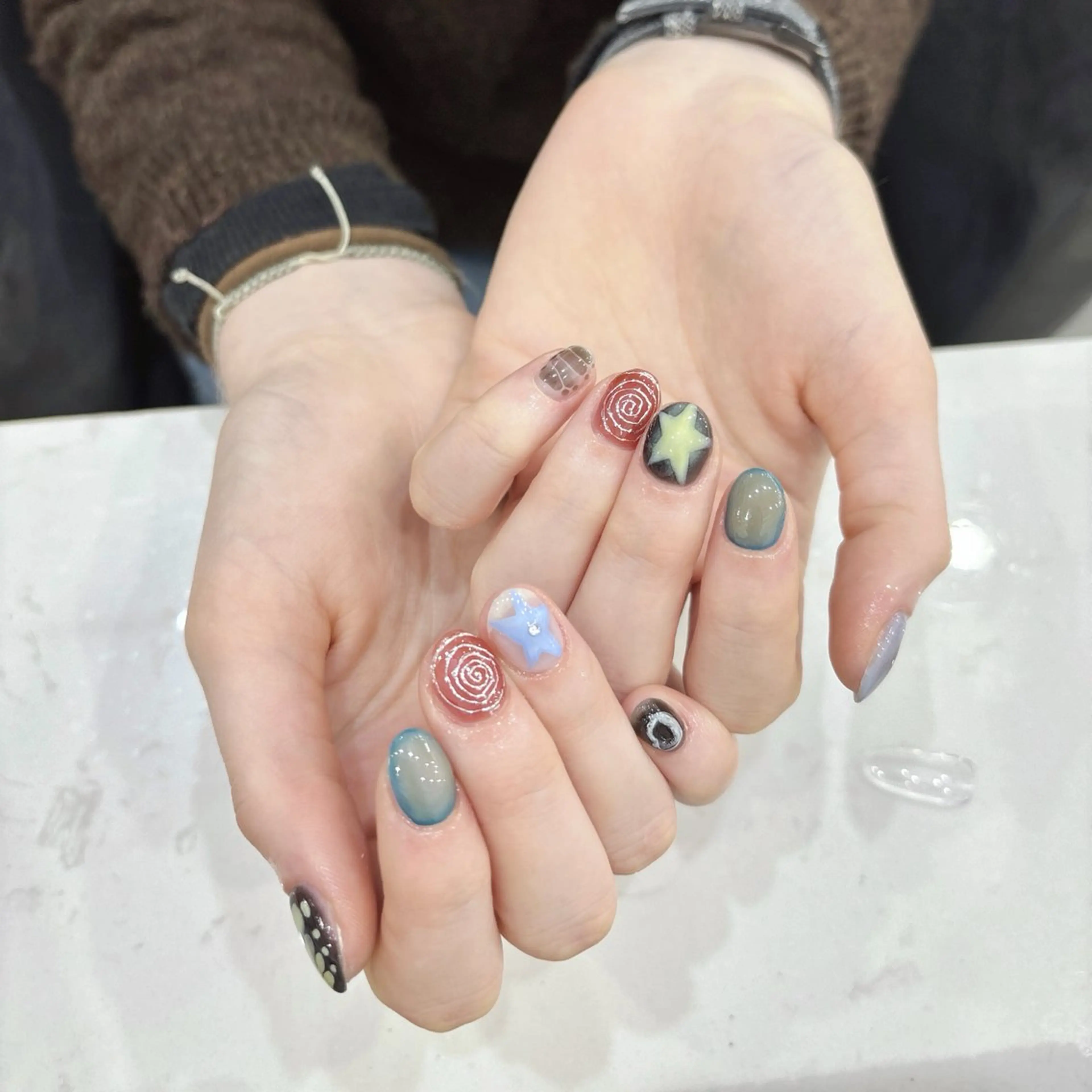 ネイル Sachi Nail上野のネイルデザイン