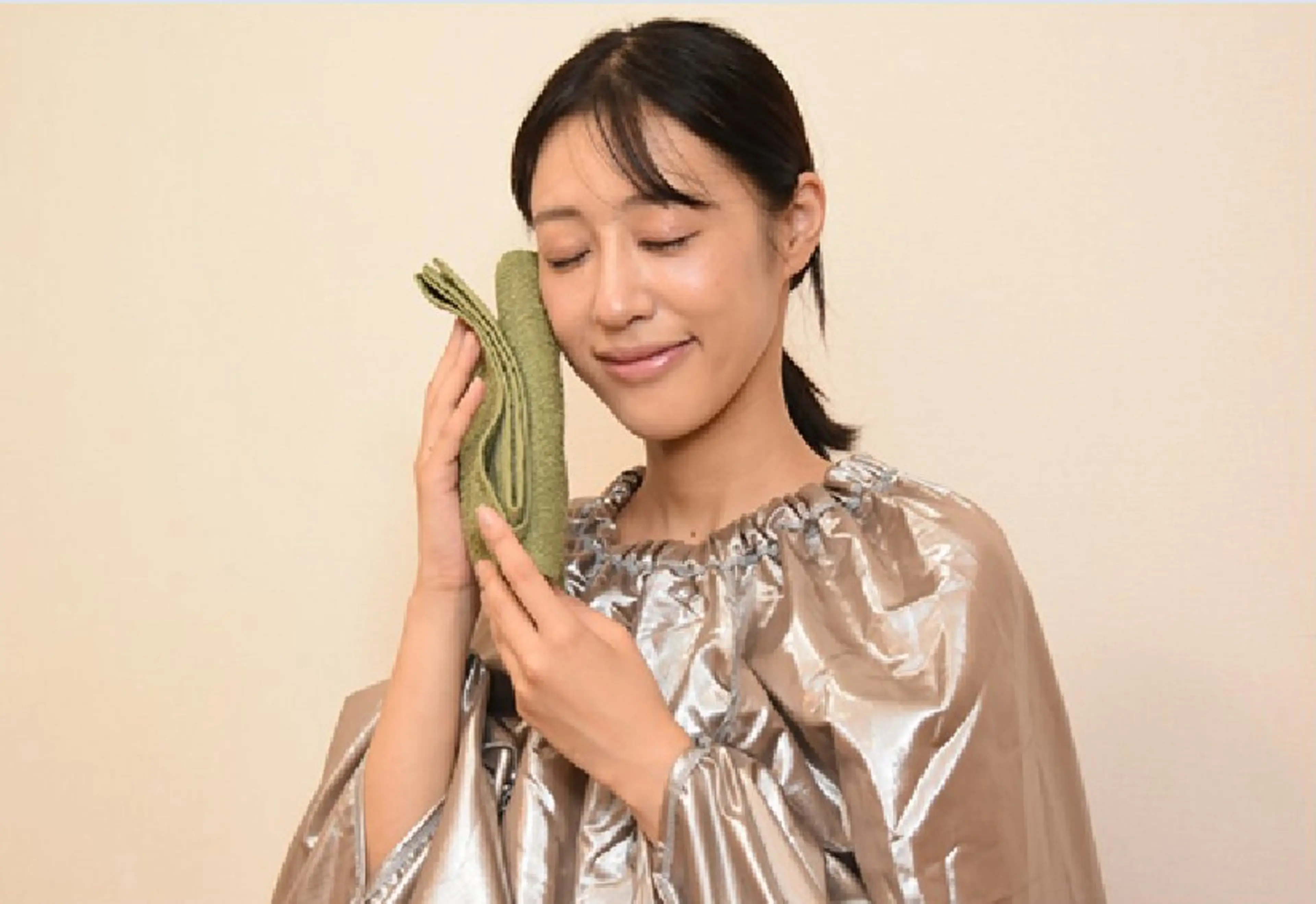 「冷え改善・生姜よもぎ蒸し 45分¥3800」無農薬の生姜とよもぎで、体の湿気や寒気を排除し、決明子の安眠茶とともに!の写真