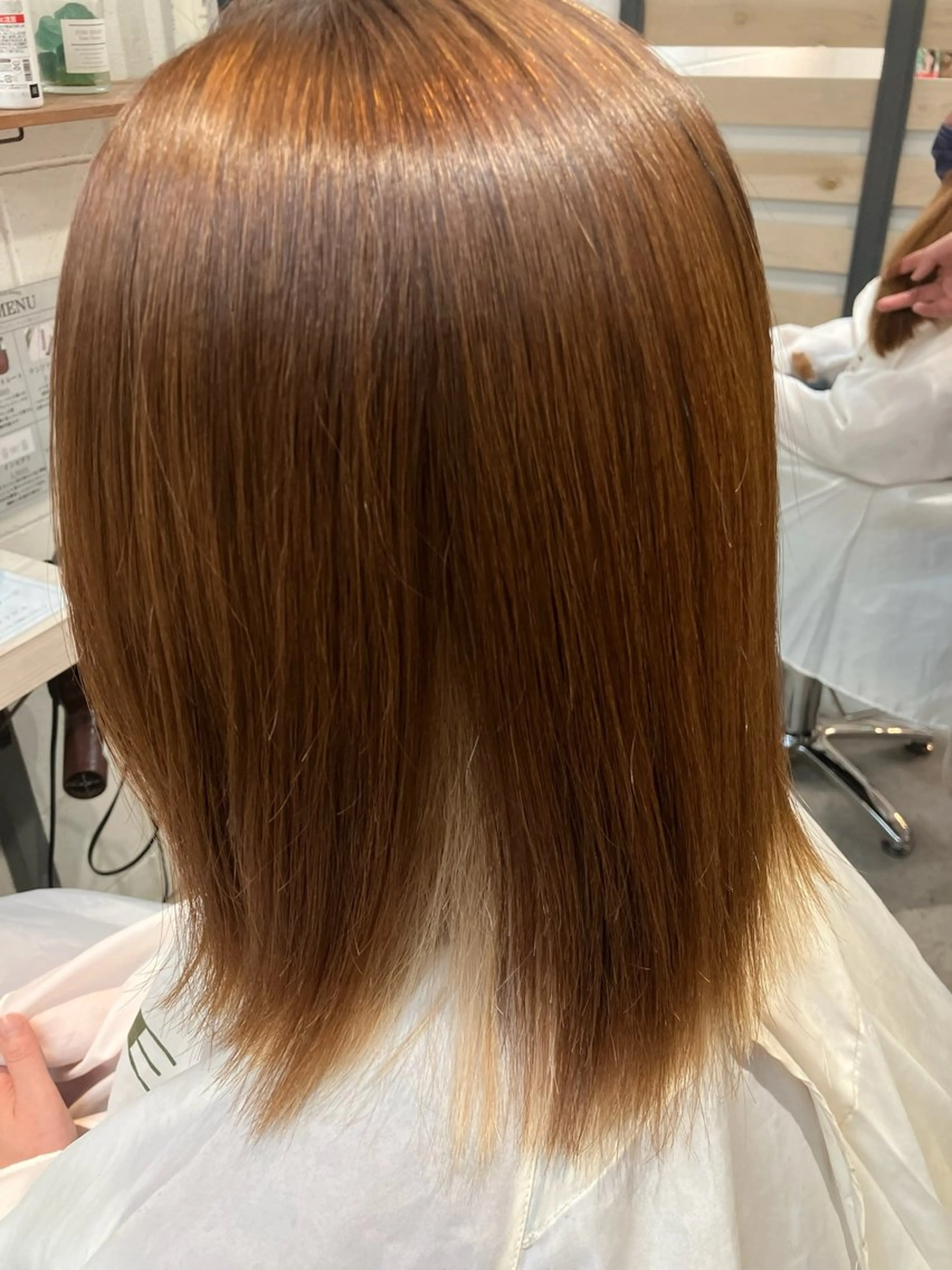 ミディアム 髪質改善 縮毛矯正 ⭐️こもだ⭐️ ⭐RISEHAIR⭐のヘアスタイル