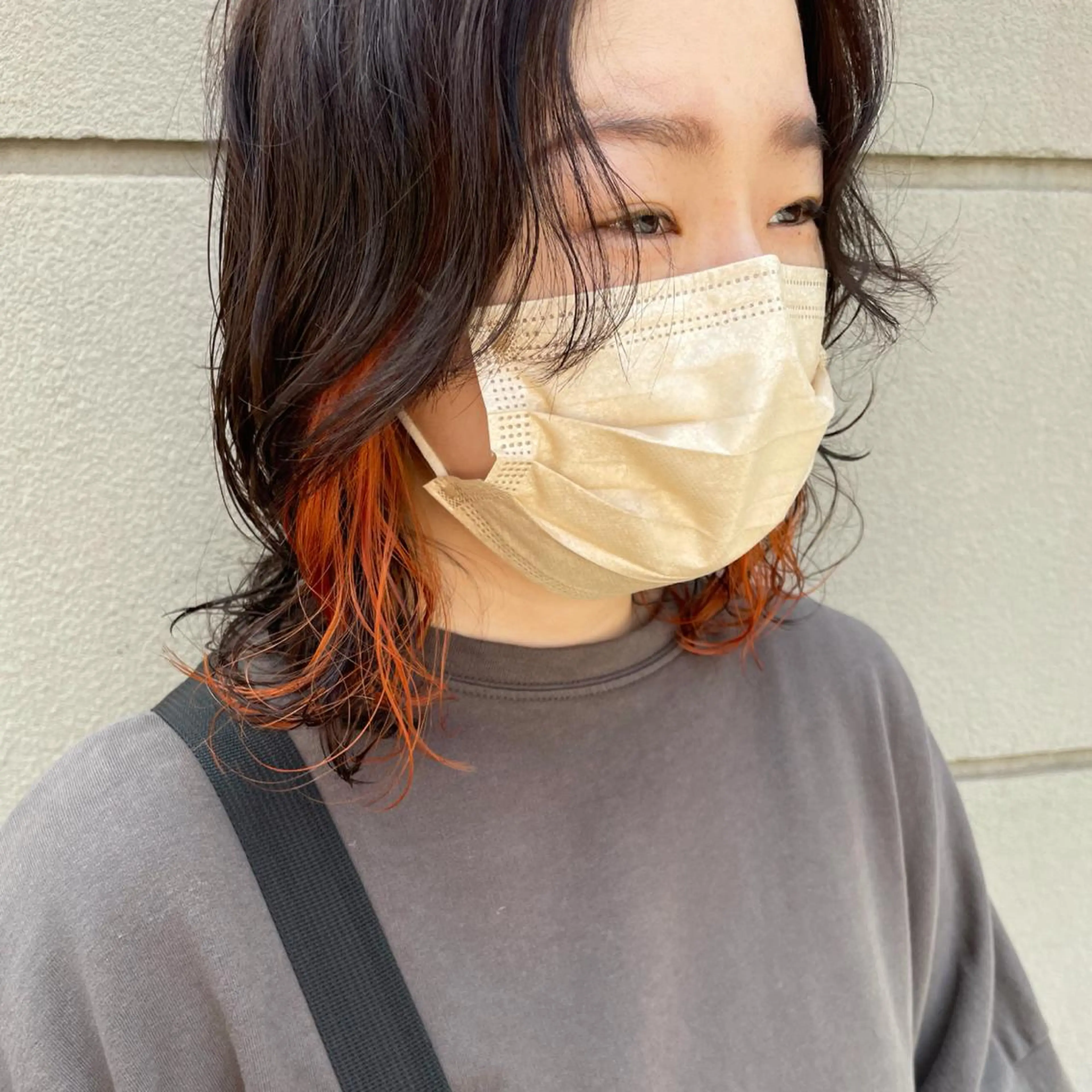 ショート カラー ヘアアレンジ satsuki 暖色・ブラウンカラーのヘアスタイル