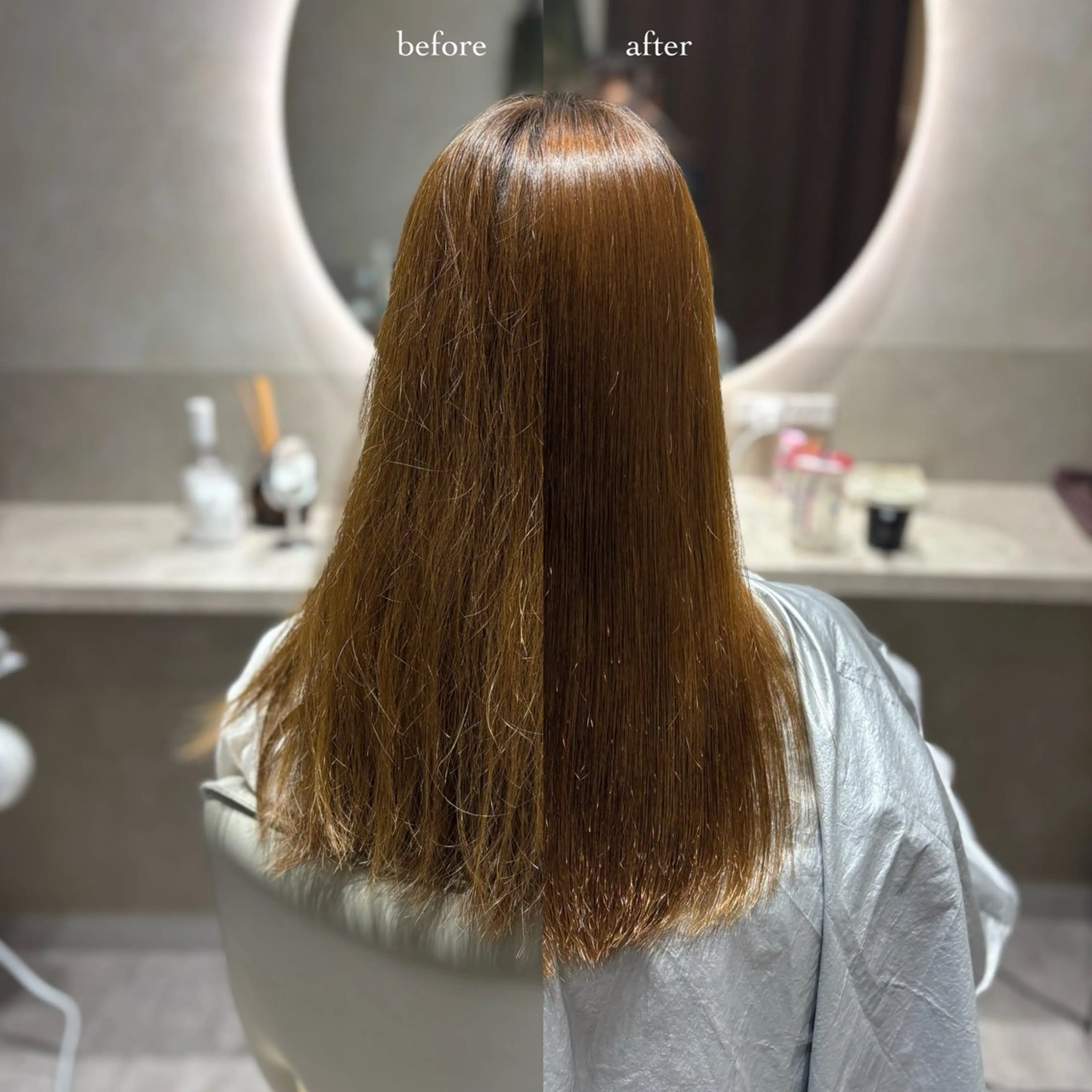 ロング 髪質改善 縮毛矯正 カット 縮毛矯正 トリートメント 川崎のカラー職人🥣 kentaのヘアスタイル
