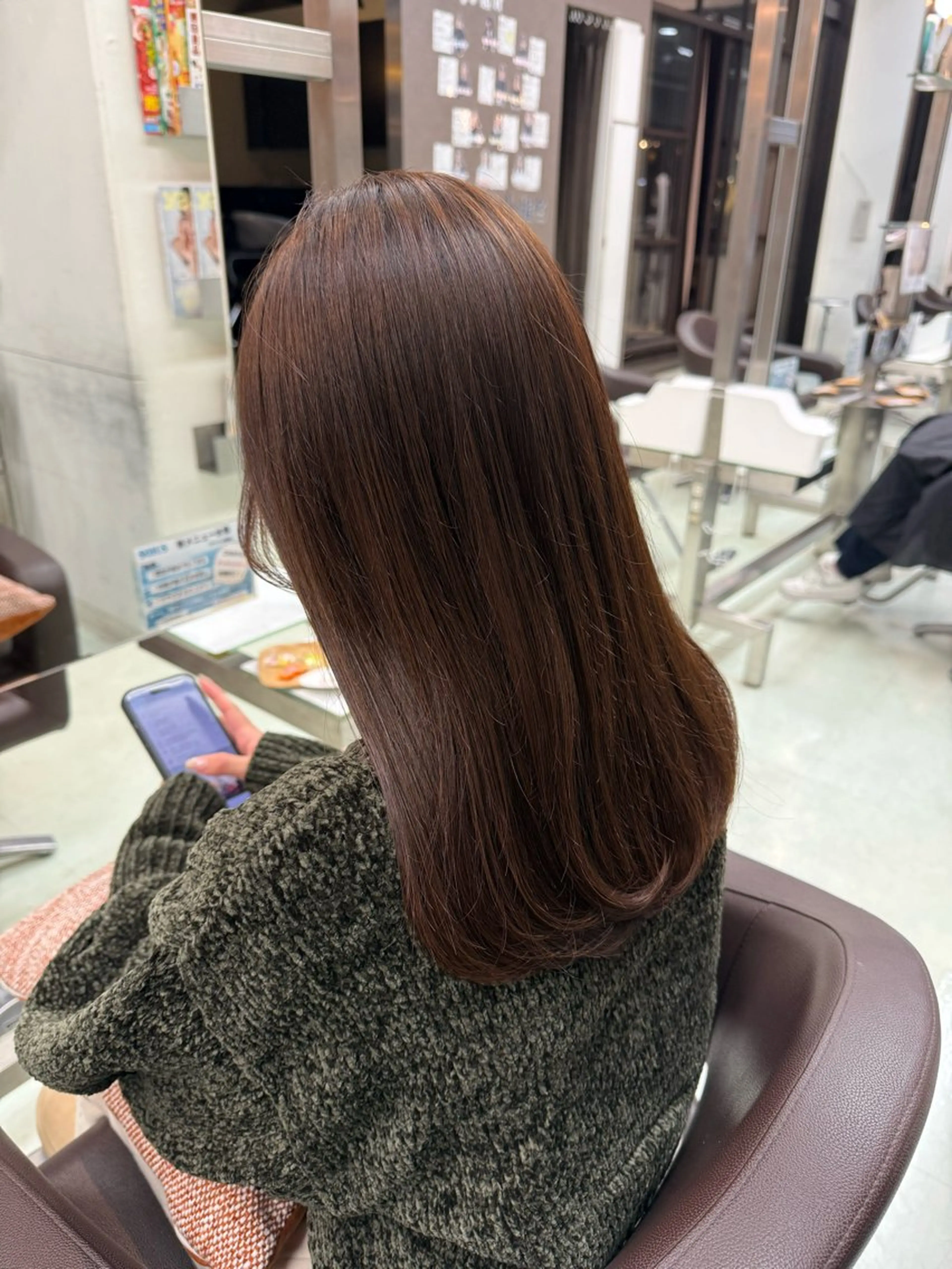 ロング カラー ブラウンカラー 透明感カラー ヘアカラー 小芝涼介/レイヤー /メンズパーマ✂️のヘアスタイル
