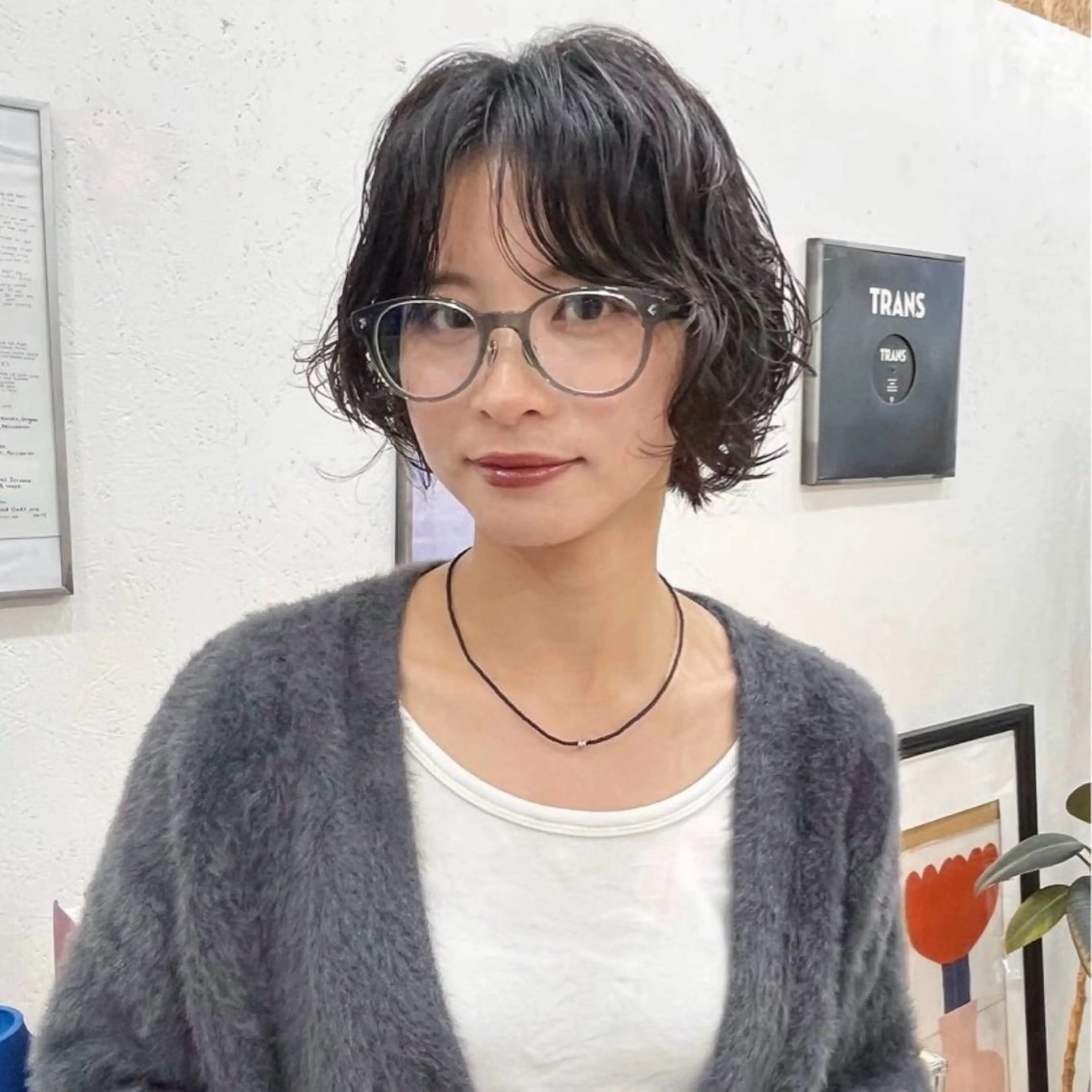 ショート カット パーマ ボブパーマ🥣KON コンナツミのヘアスタイル