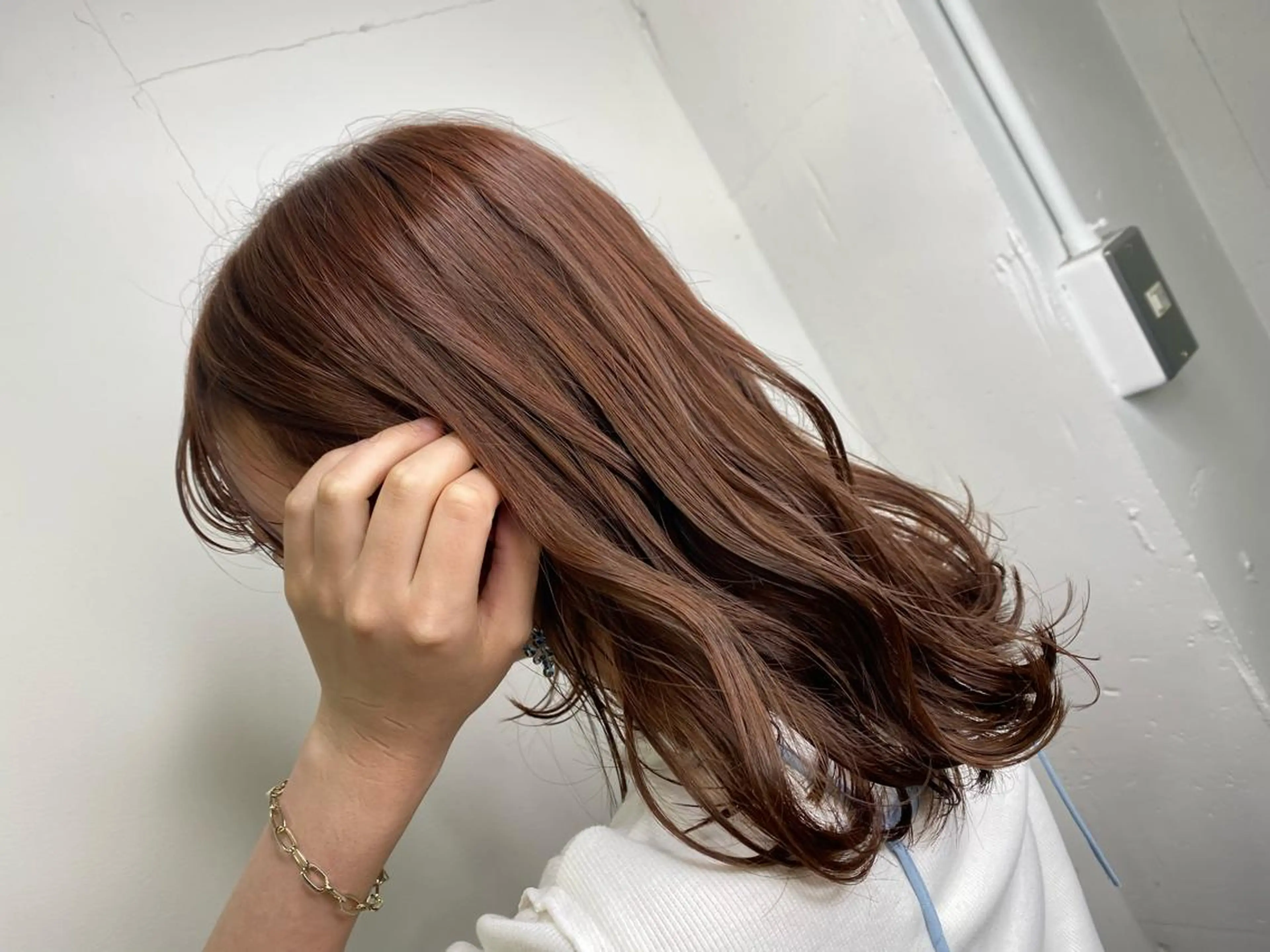 カラー カット ヘアカラー トリートメント 透明感カラー名駅 名駅みゆのヘアスタイル