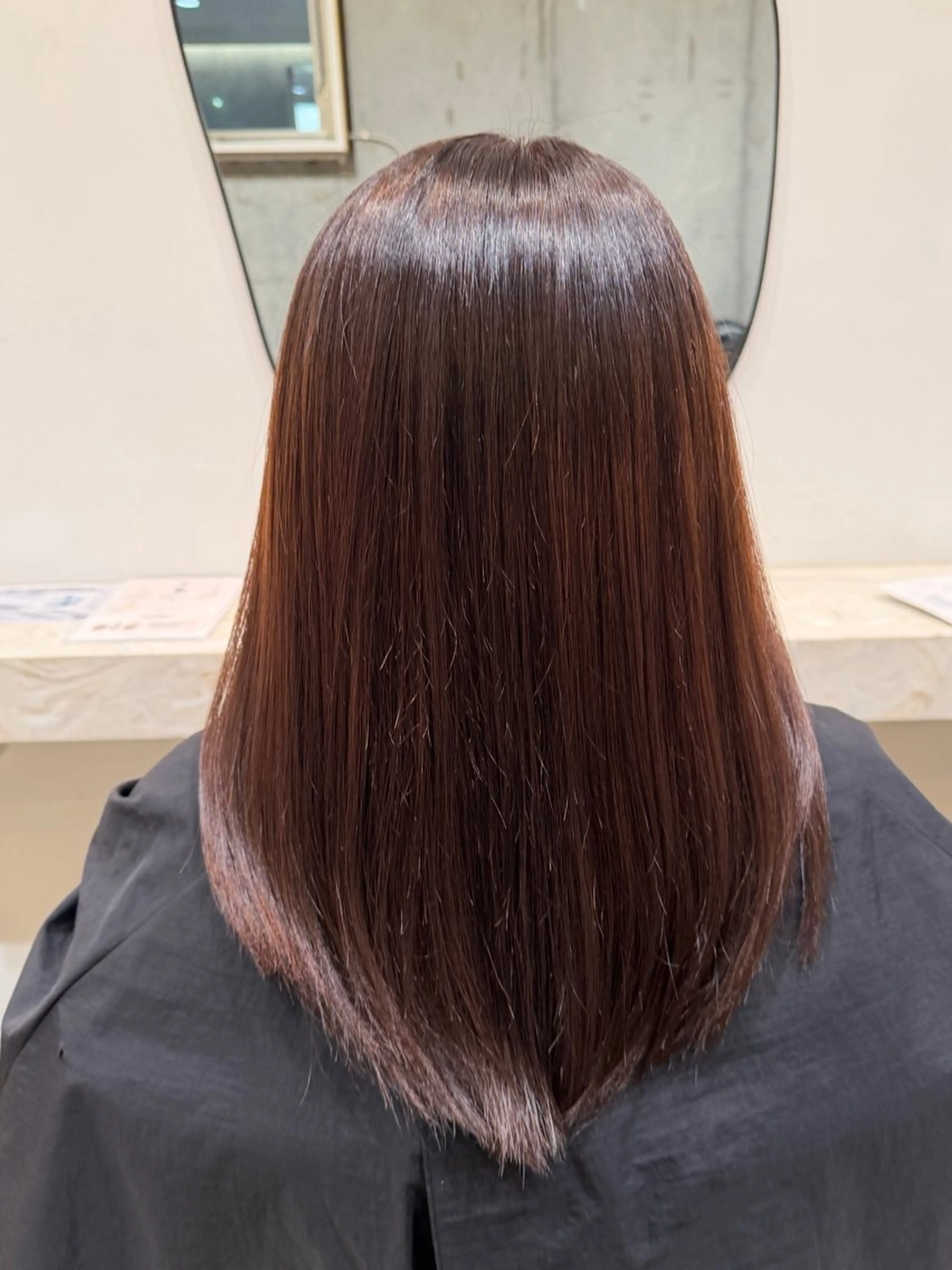 セミロング カラー こぐれ みさきのヘアスタイル