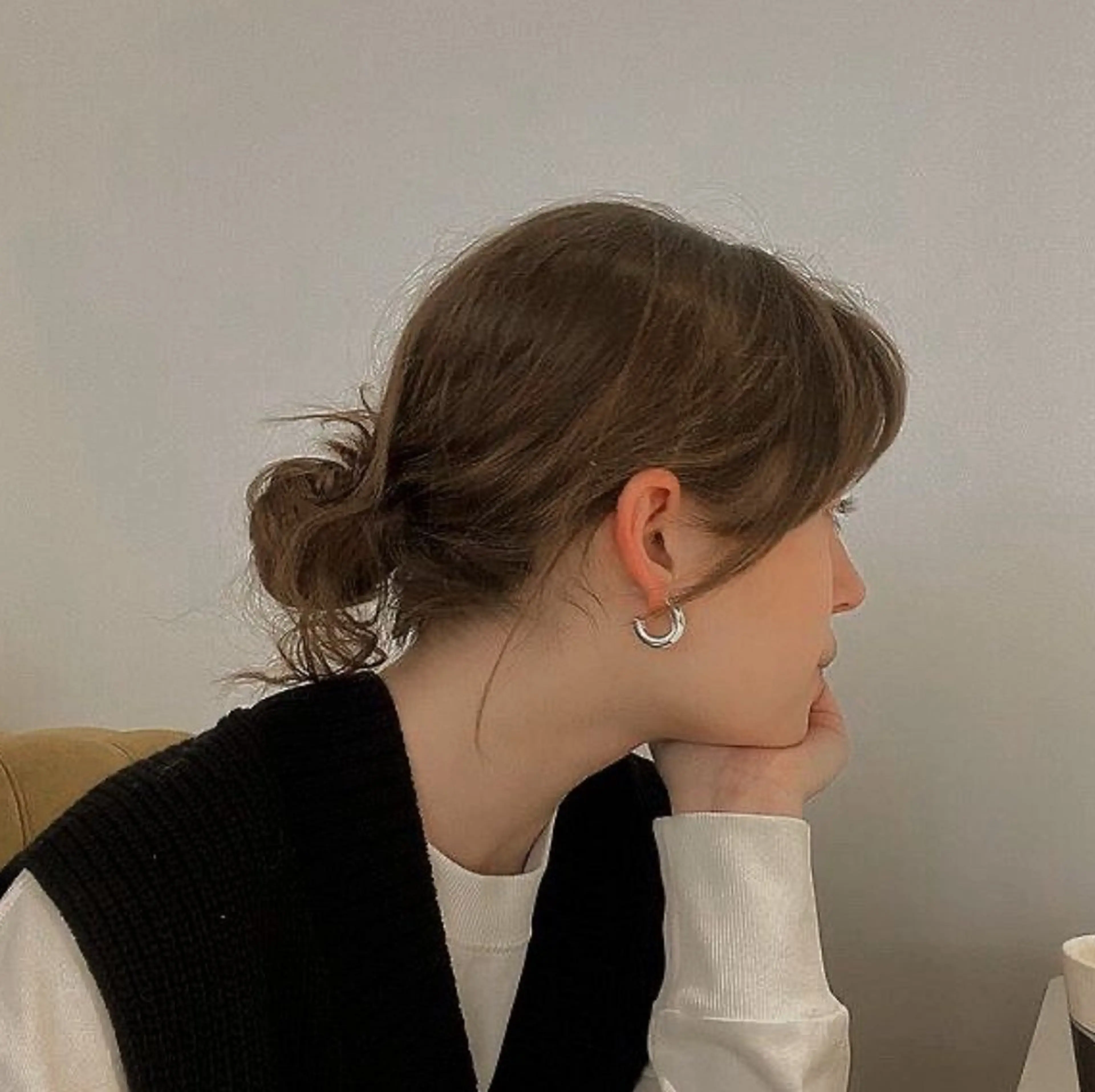 ロング カラー ベージュカラー ブリーチ 透明感カラー ダブルカラー ブリーチなしカラー カット ヘアカラー トリートメント ナツミ/透明感カラー /酸性縮毛矯正のヘアスタイル