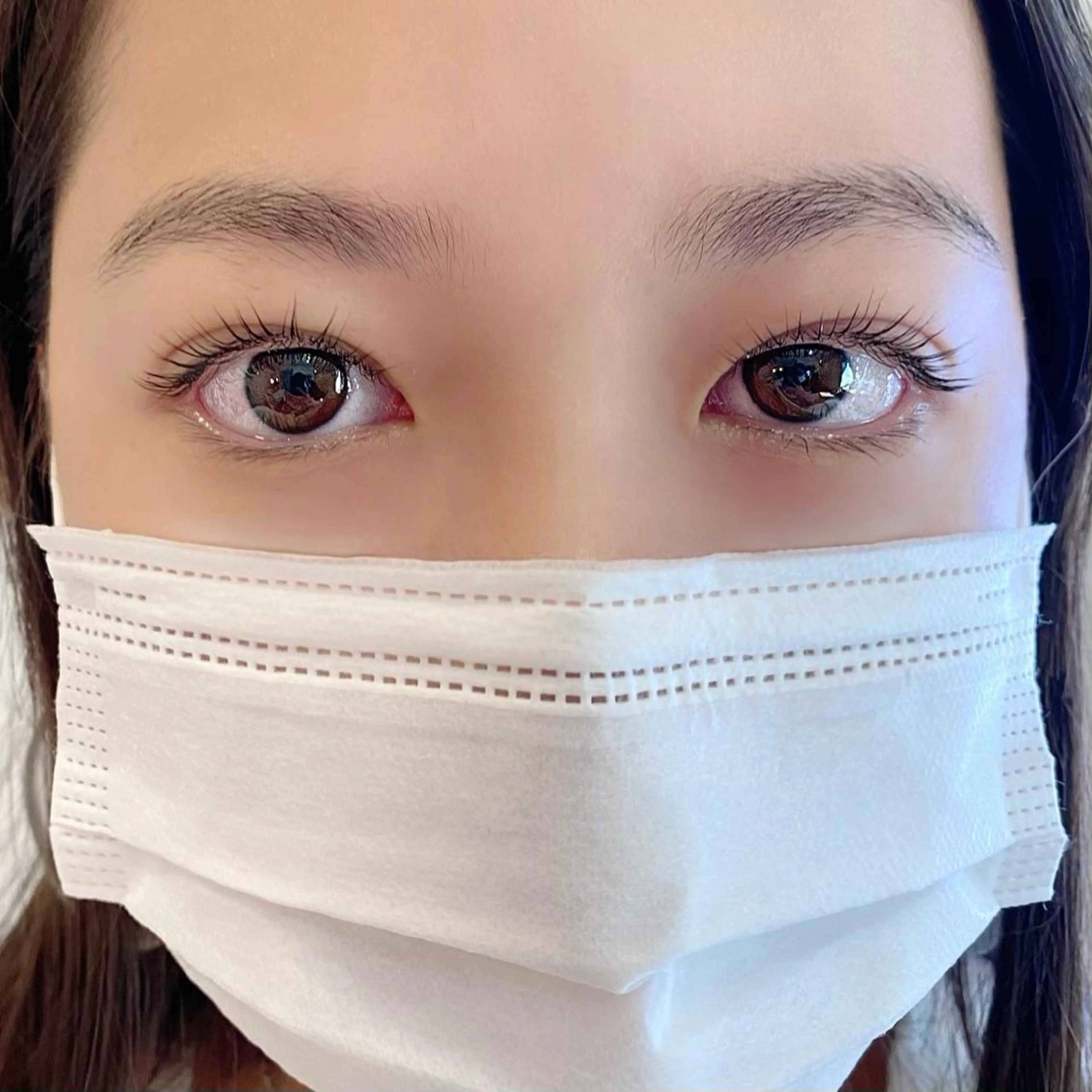 マツエク・マツパ フラットラッシュ 一重×まつ毛パーマ francesca eyelash所属・中島 顕子のマツエク・マツパデザイン