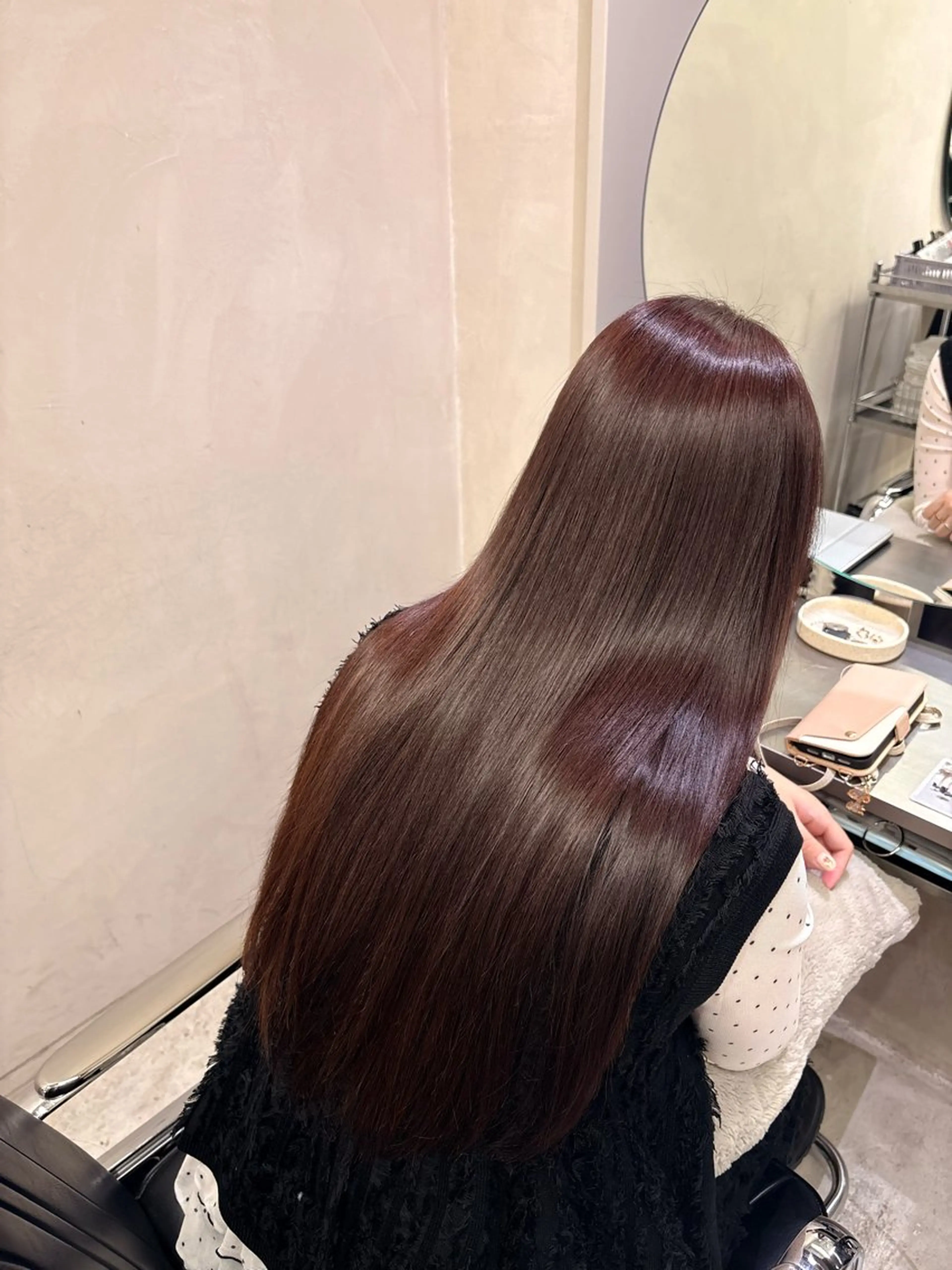 カラー ブリーチ 西村 はなののヘアスタイル