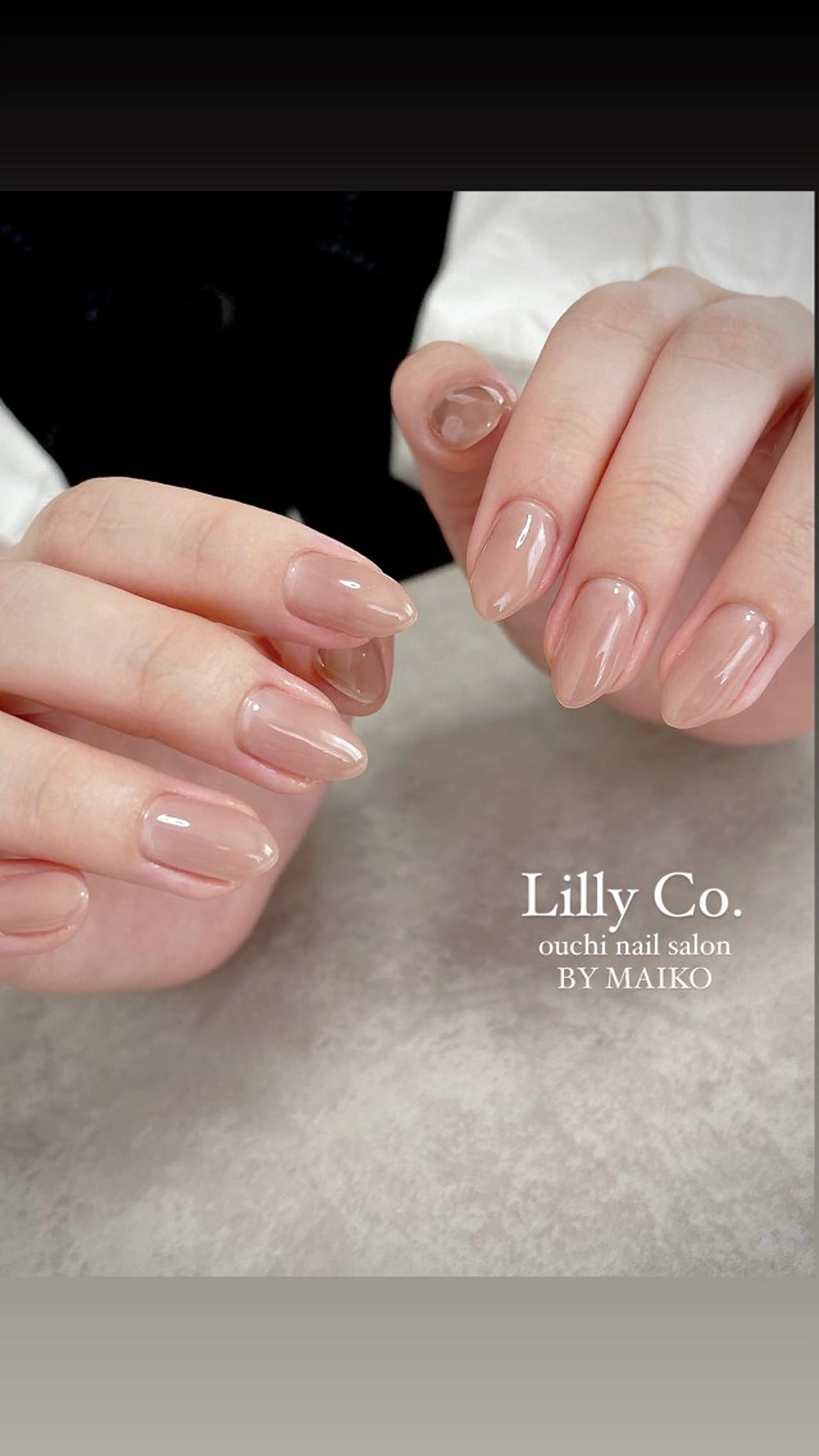 ネイル ワンカラーネイル ハンドネイル ハンドケア Lilly Co.のネイルデザイン