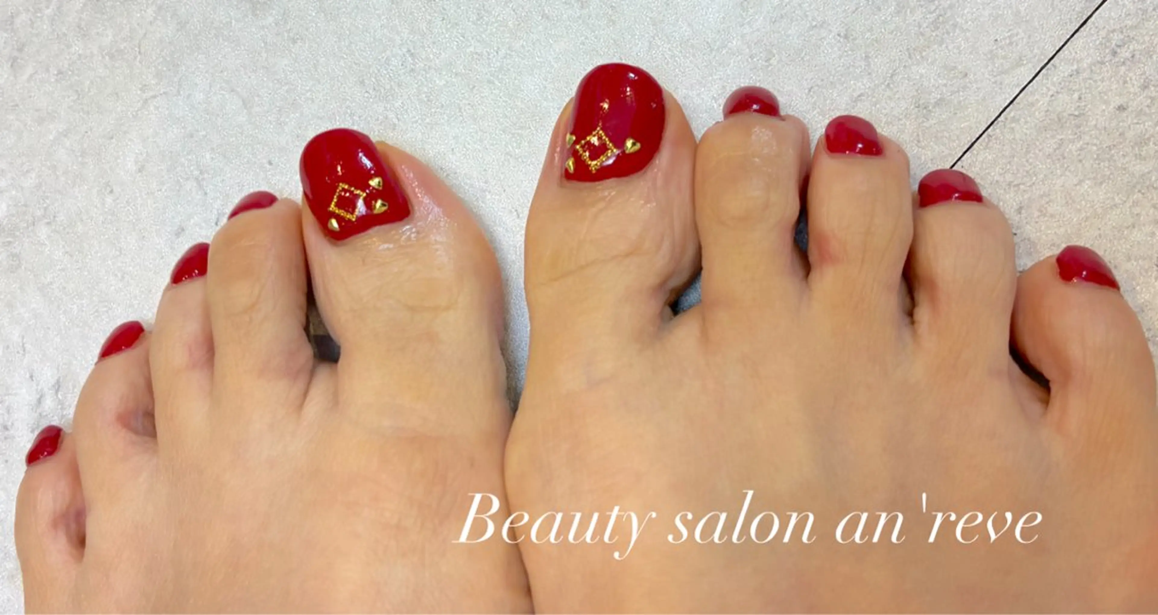 ネイル フットネイル an'reve ♥RIEのネイルデザイン