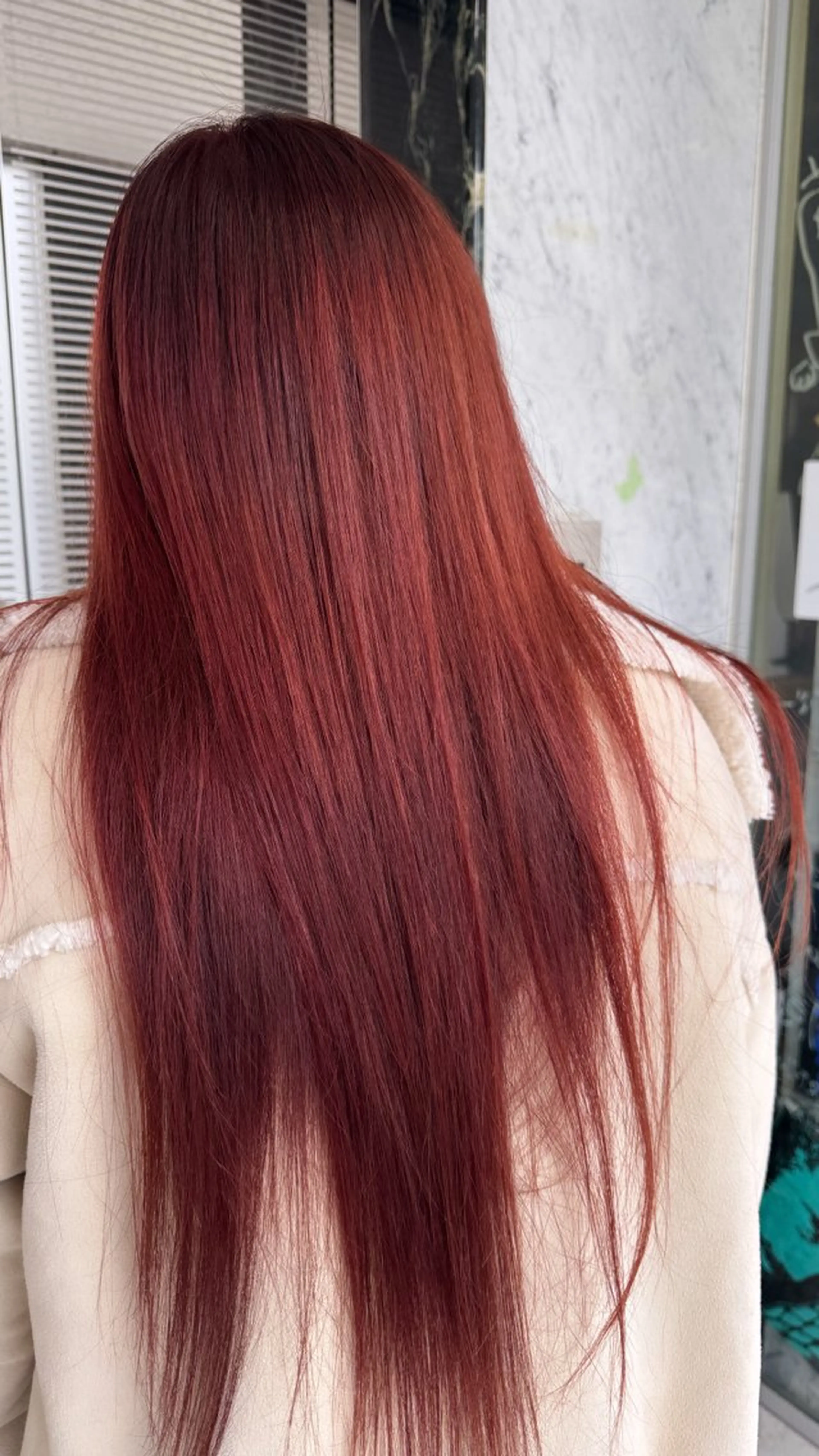 カラー ブリーチ ダブルカラー ブリーチなしカラー ヘアカラー 椎葉 祐也のヘアスタイル