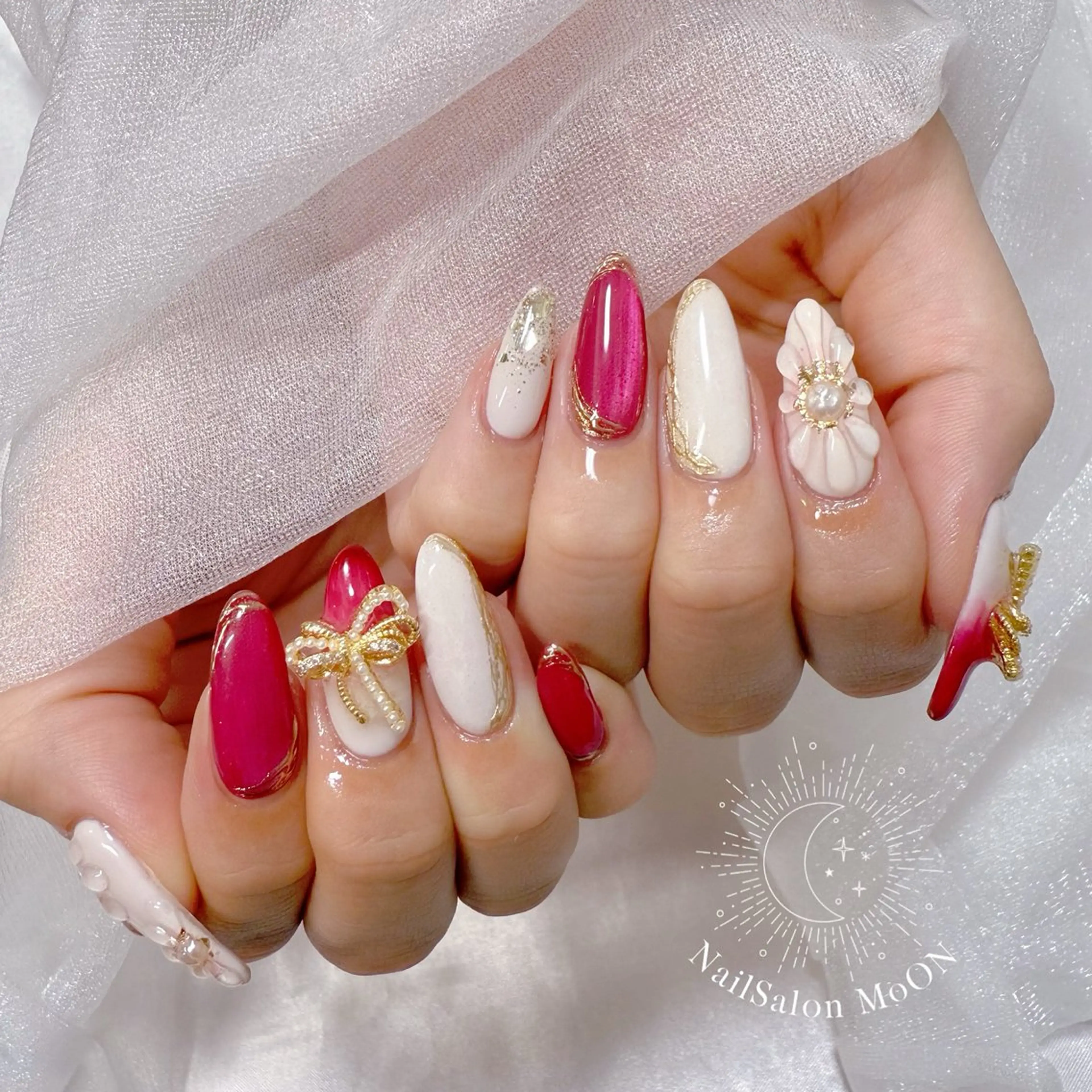 ネイル MoON...❤︎ MeGuのネイルデザイン