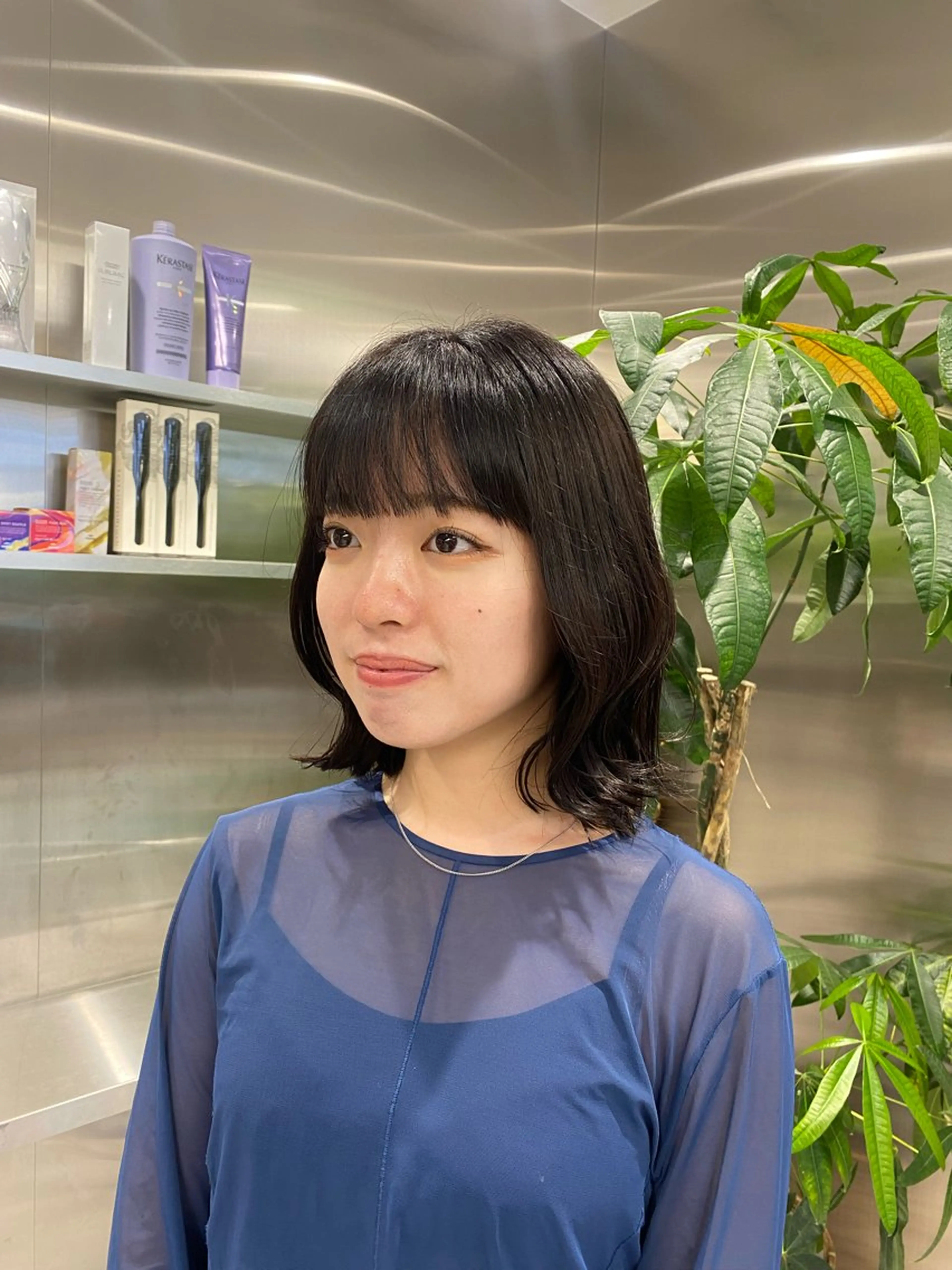 ミディアム カラー ヘアカラー カンナ【Y2Kネイル /コーンロウ】のネイルデザイン