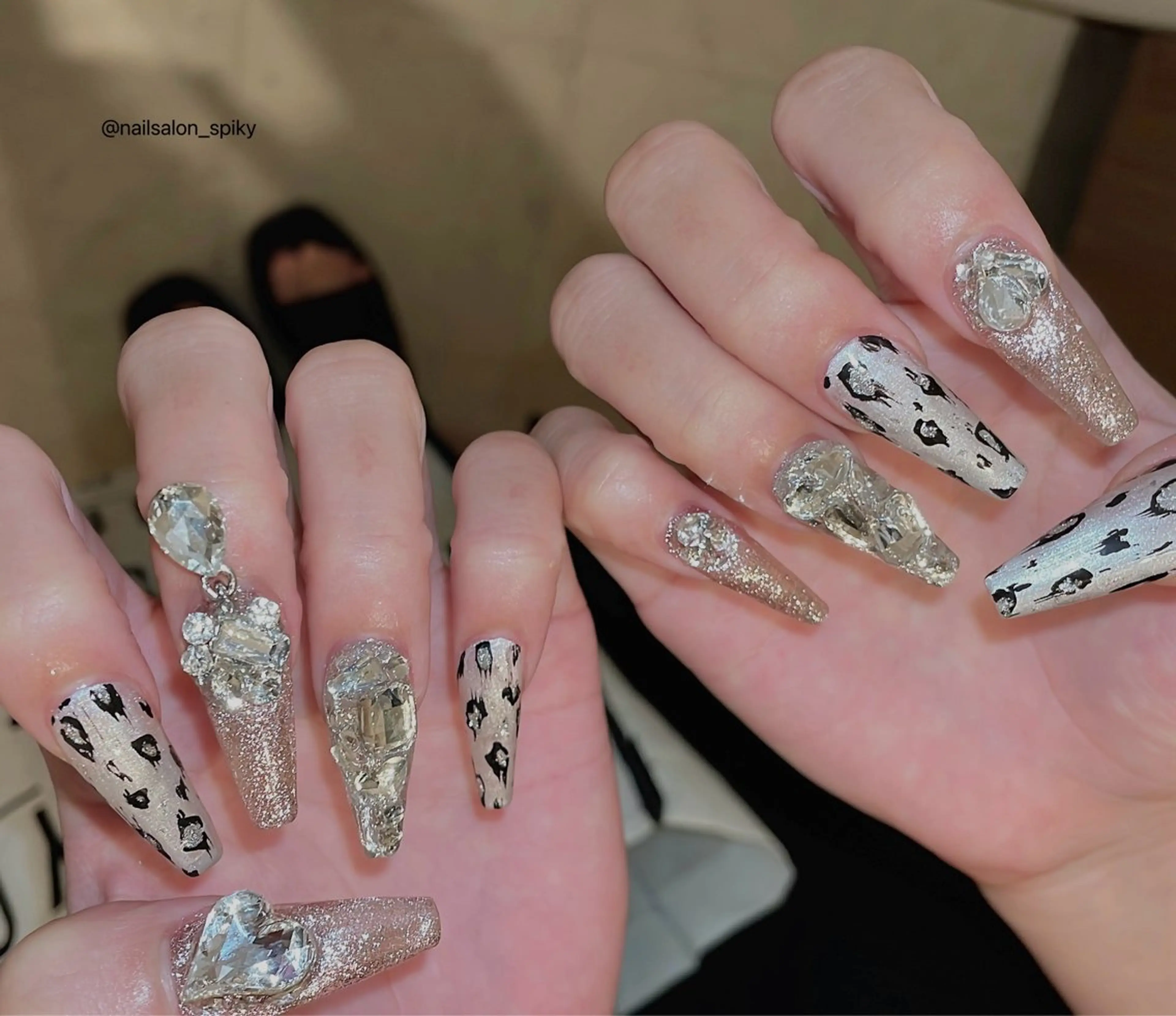 ネイル Spiky とうげ ふうかのネイルデザイン