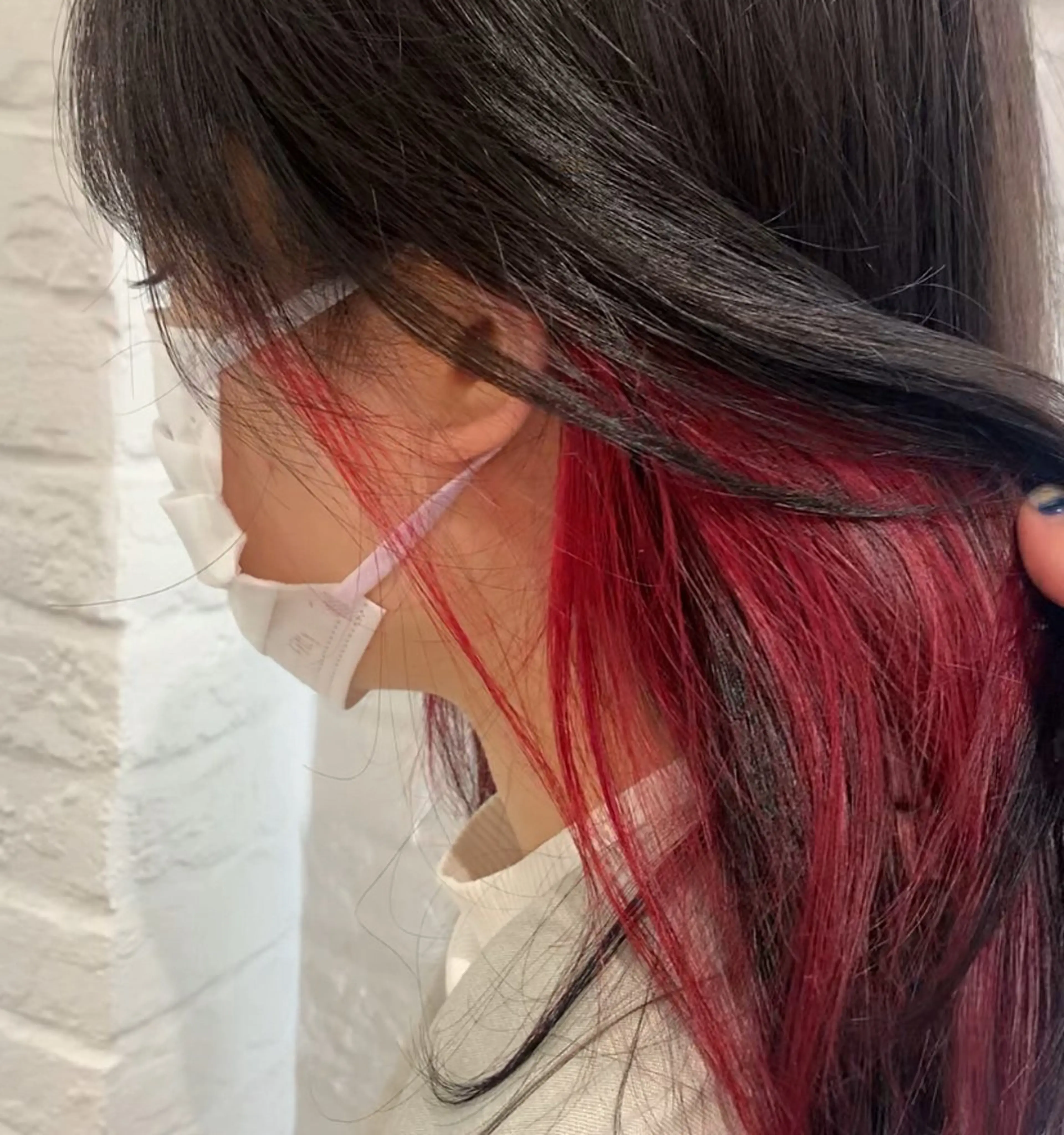 《さりげなくかわいい♡》インナーカラー+カラー+トリートメントの写真